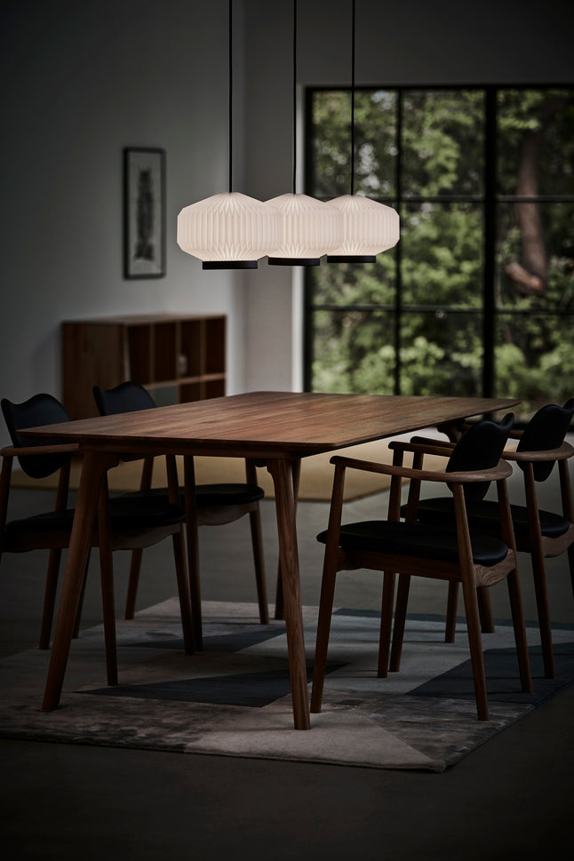 Závesná lampa MODEL 186 SHIBUI biela