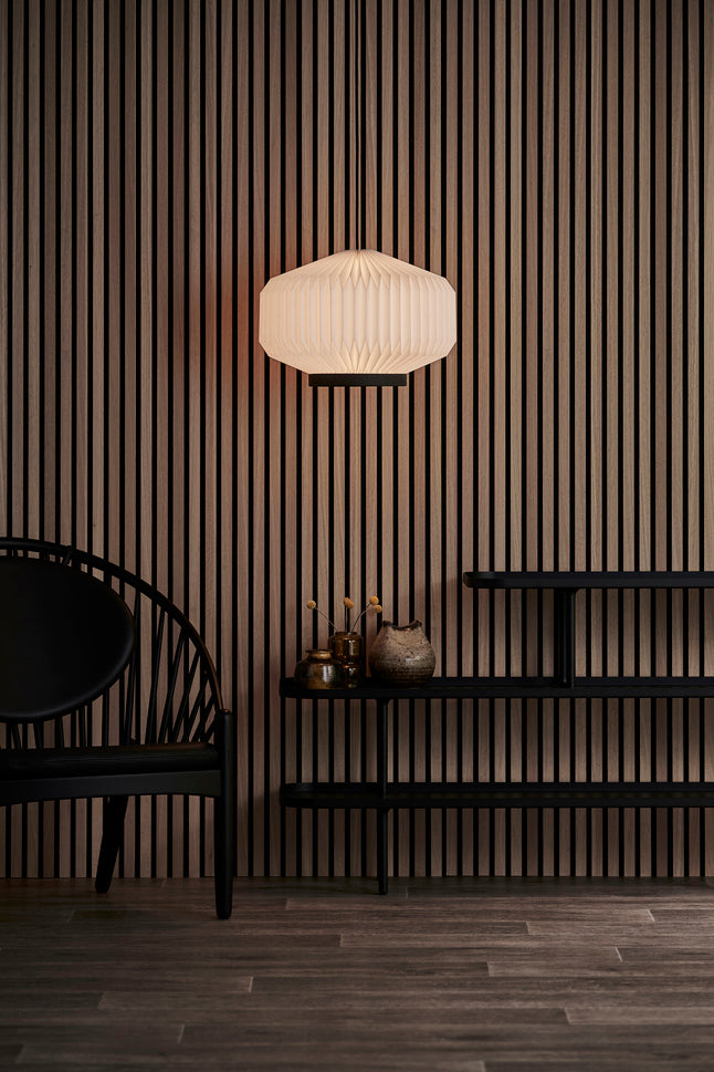 Závesná lampa MODEL 186 SHIBUI biela