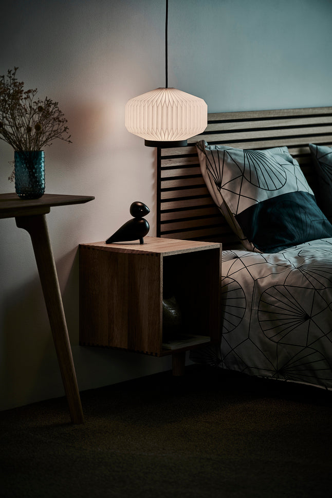 Závesná lampa MODEL 186 SHIBUI biela