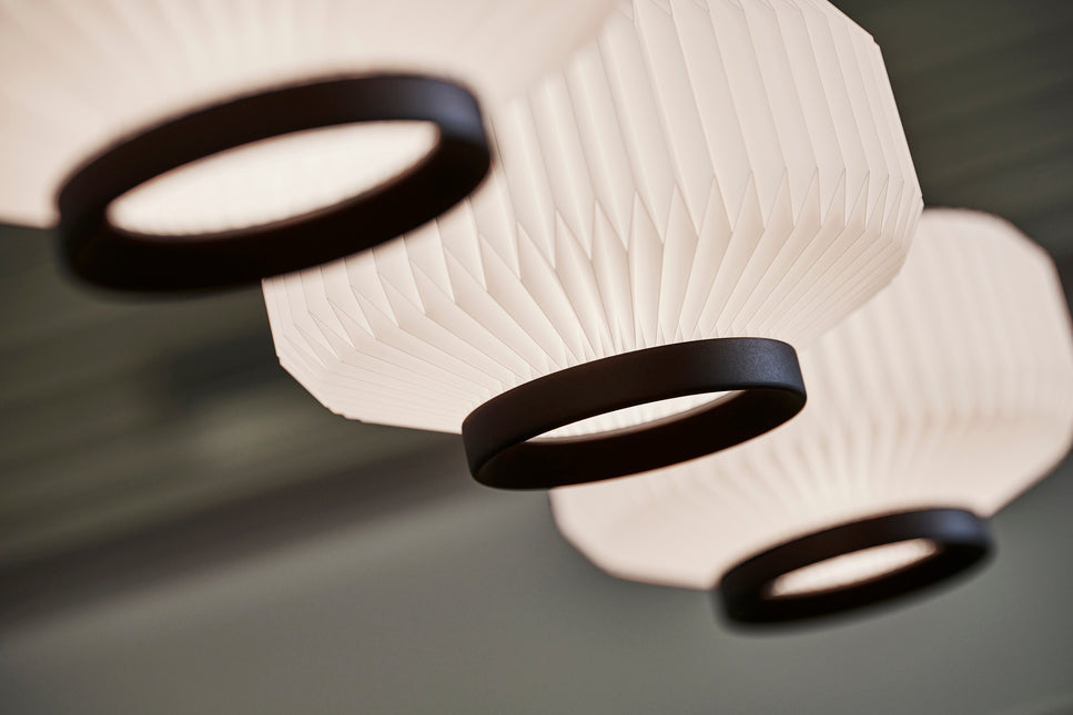 Závesná lampa MODEL 186 SHIBUI biela