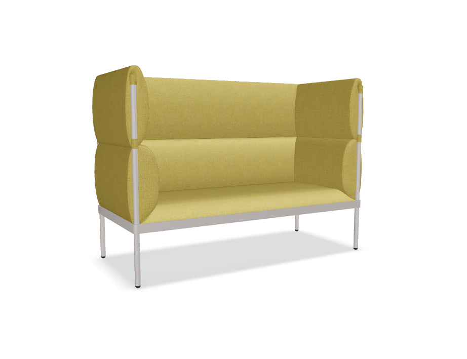 2-person high-person upholstered sofa