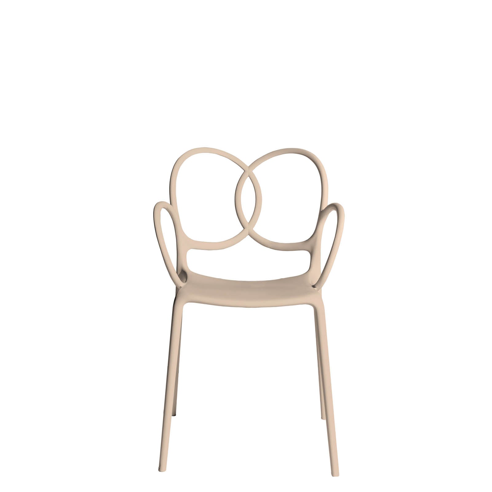Chair with armrests pink sissi