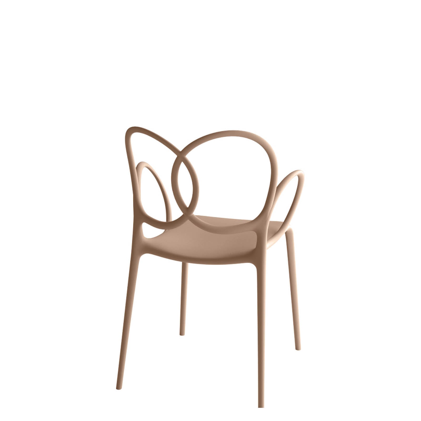 Chair with armrests pink sissi