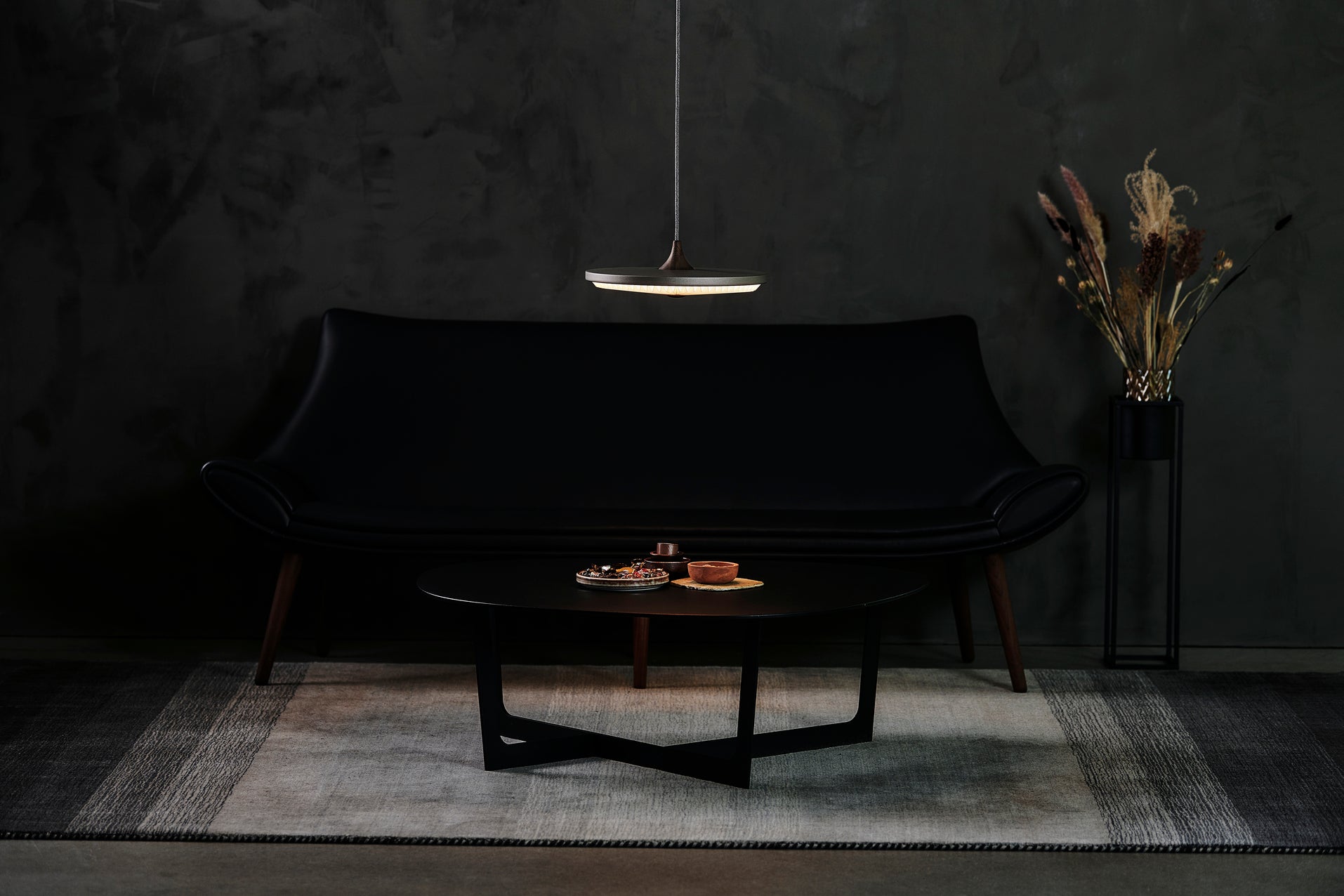 Závesná lampa MODEL 198 SOLEIL údený dub