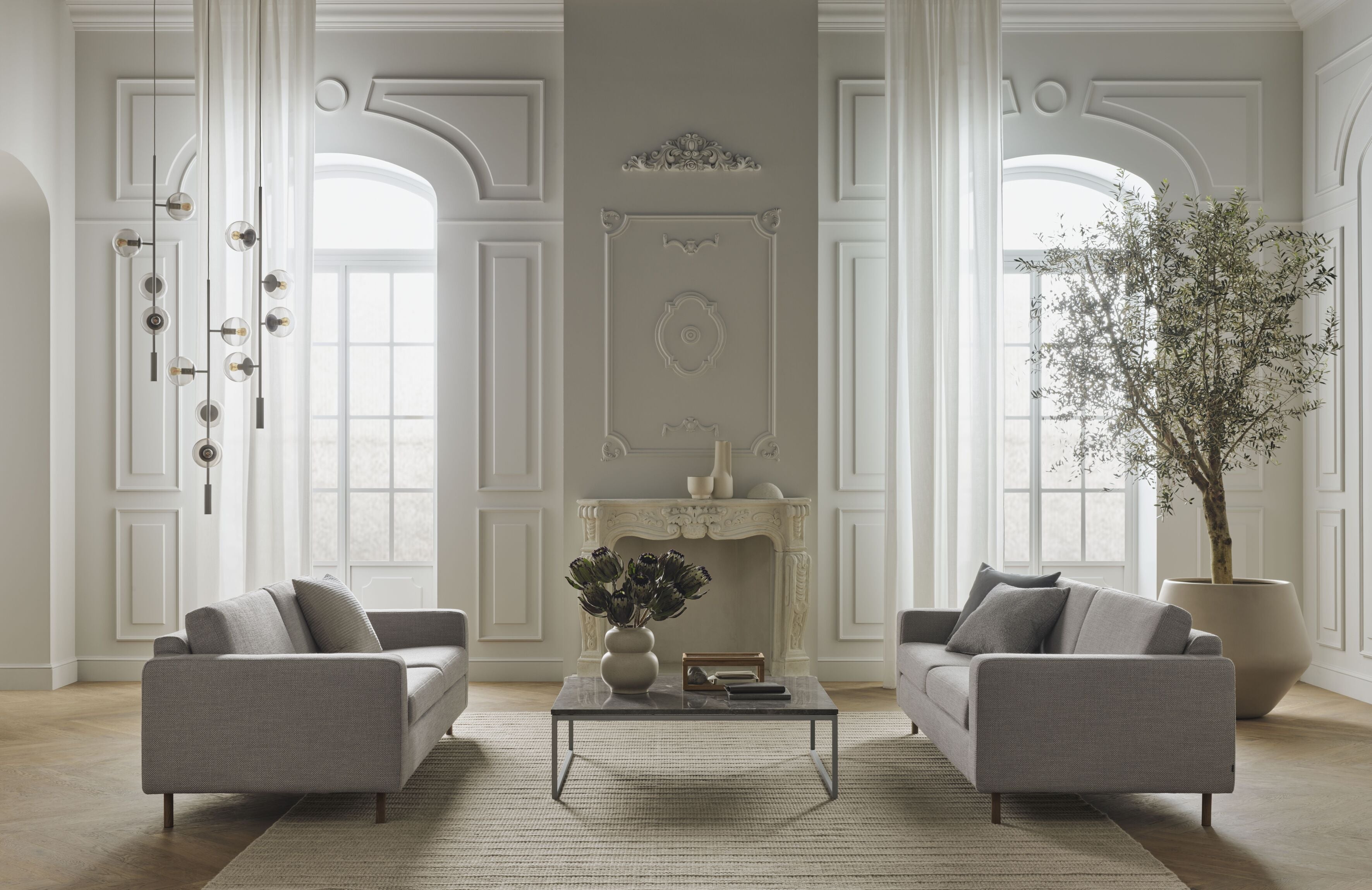 Koberec HARPER šedý