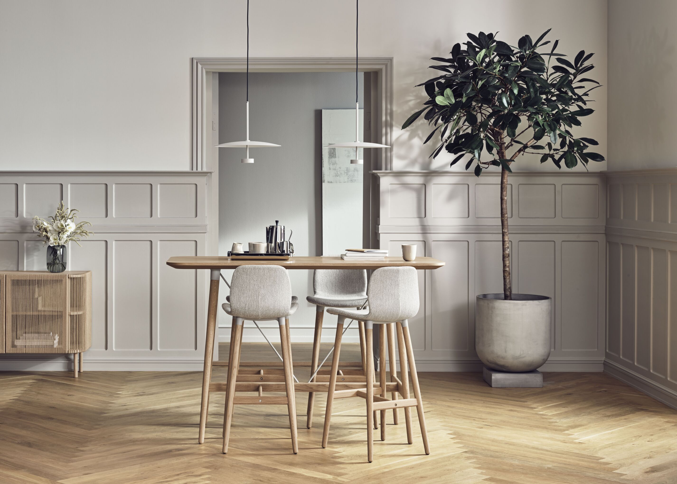 Závesná lampa REFLECTION čierna