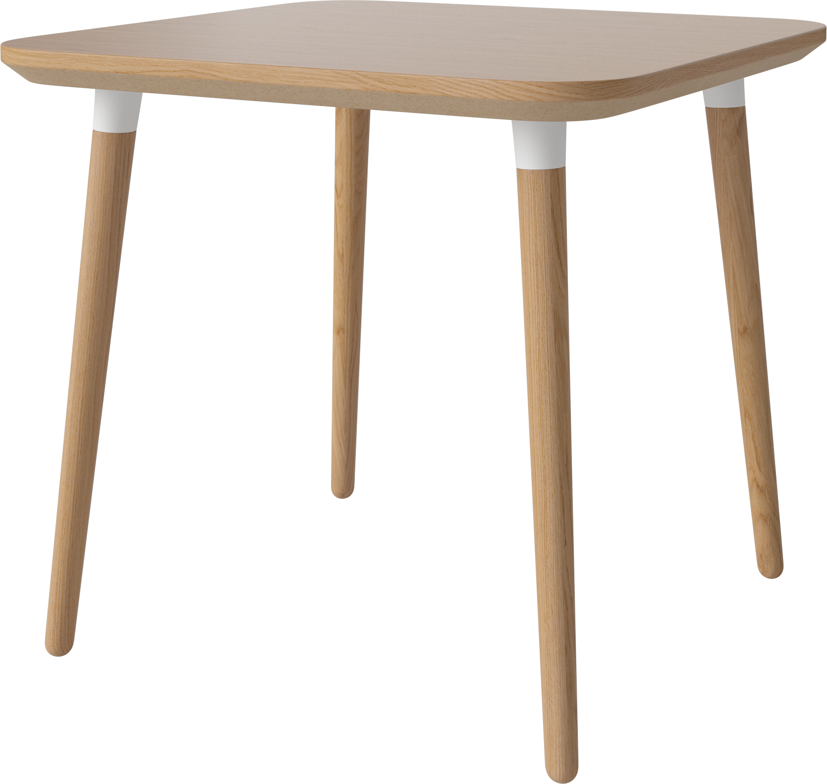 Štvorcový stôl SEED dýha z dubu