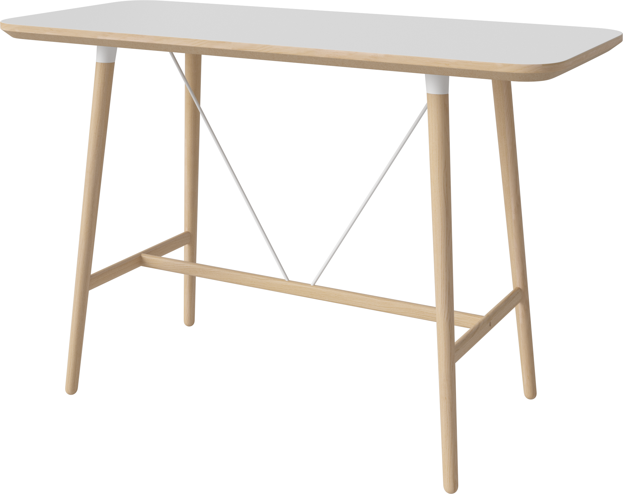 Vysoký stôl SEED bielený dubový dyha