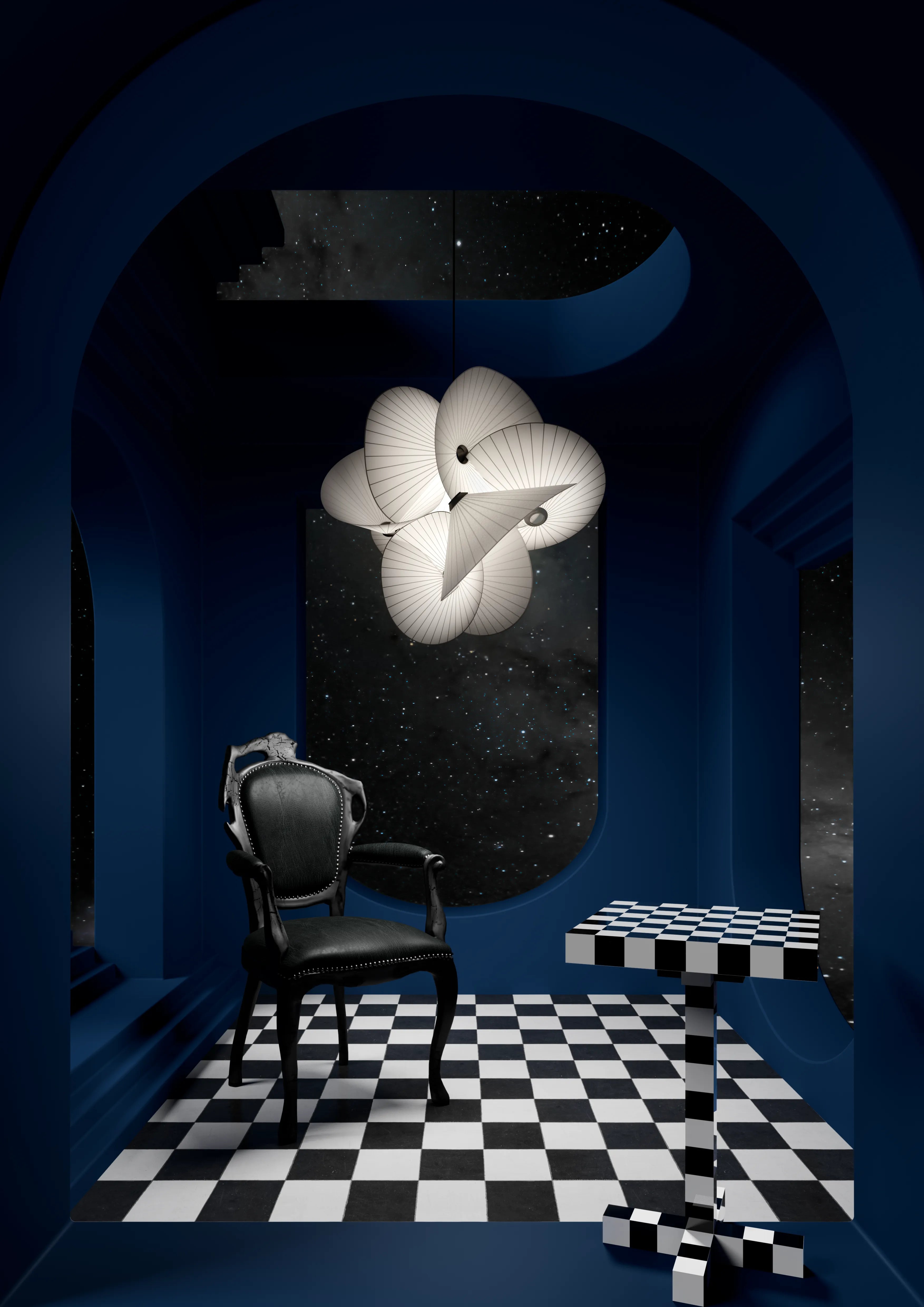 White Serpentine Light Light Light