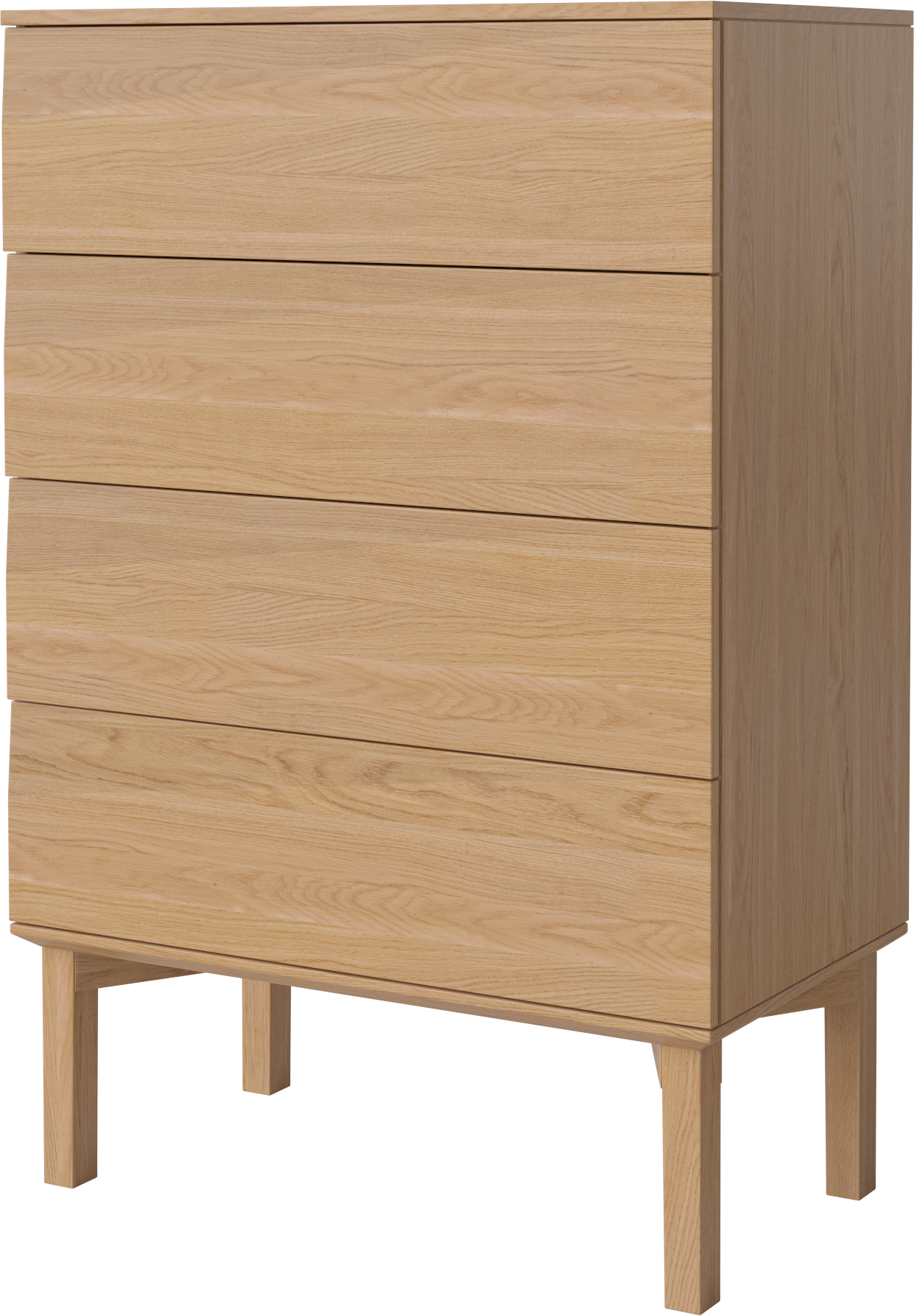 Komoda SILENT z dubového dreva