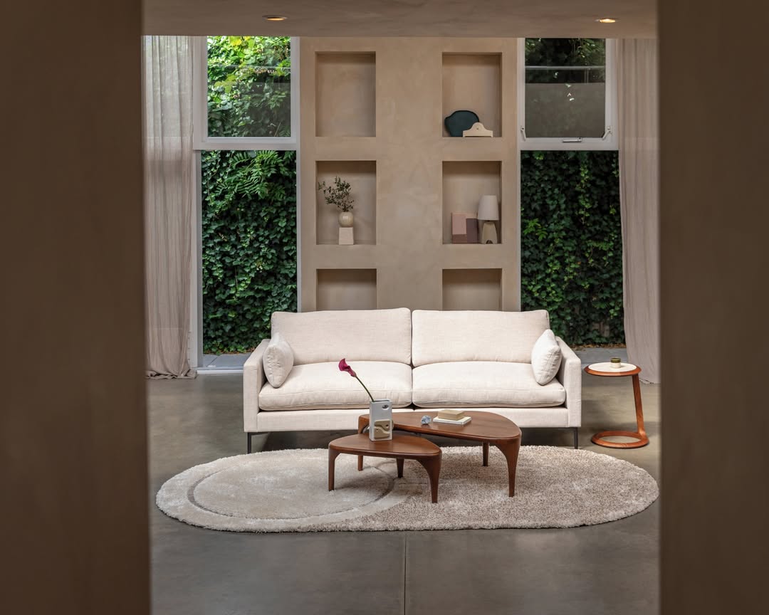 Súprava kávových stolíkov ISLA orechový dyha