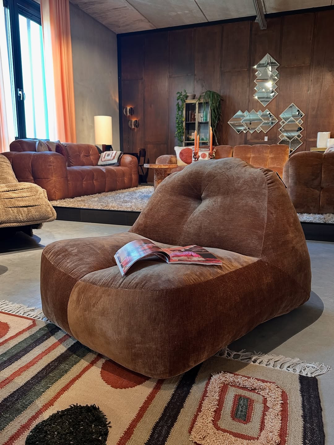 TOMBAG Armchair Brown