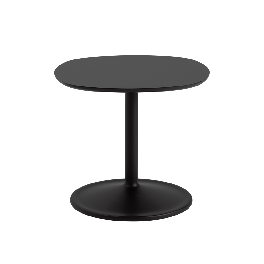 Square Side Table SOFT Black