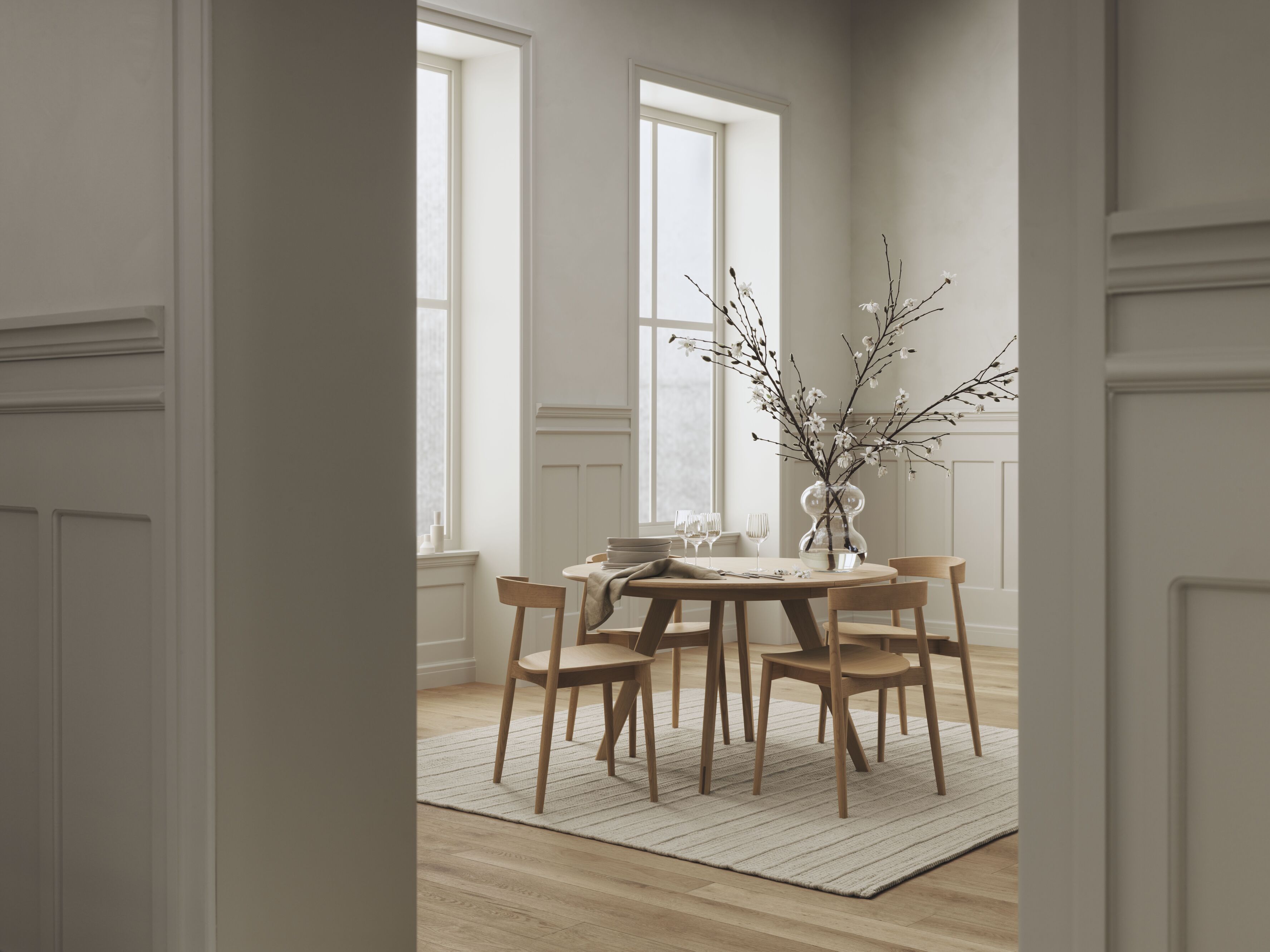 Koberec HARPER krémový