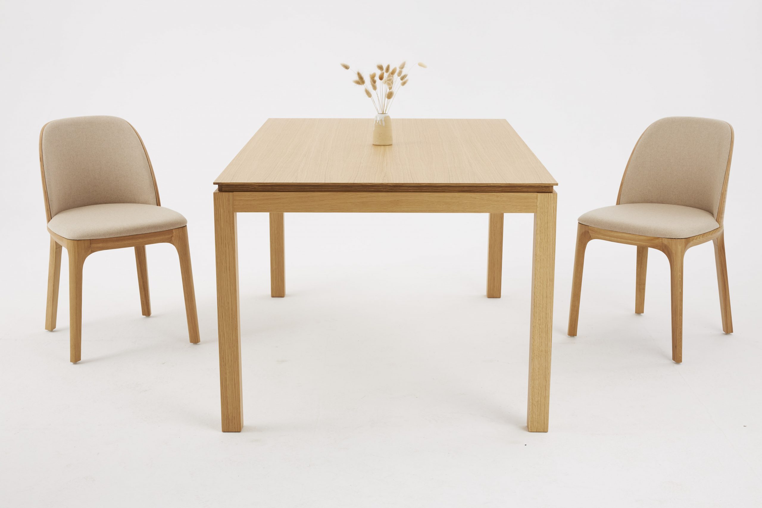 Delived oak wooden