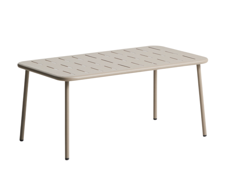 ZIVIA taupe garden table