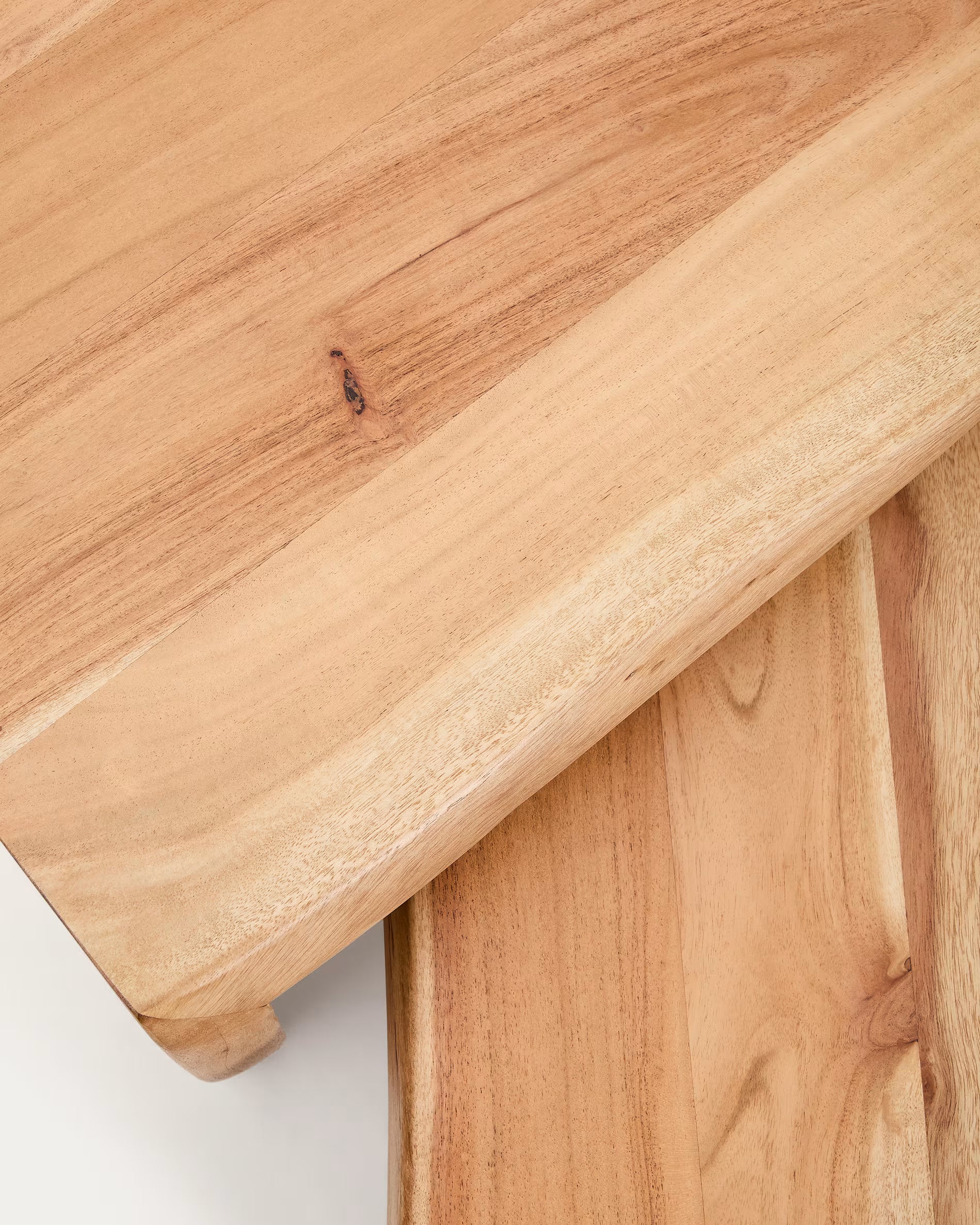 Súprava stolíkov LOMIRI z masívneho akáciového dreva