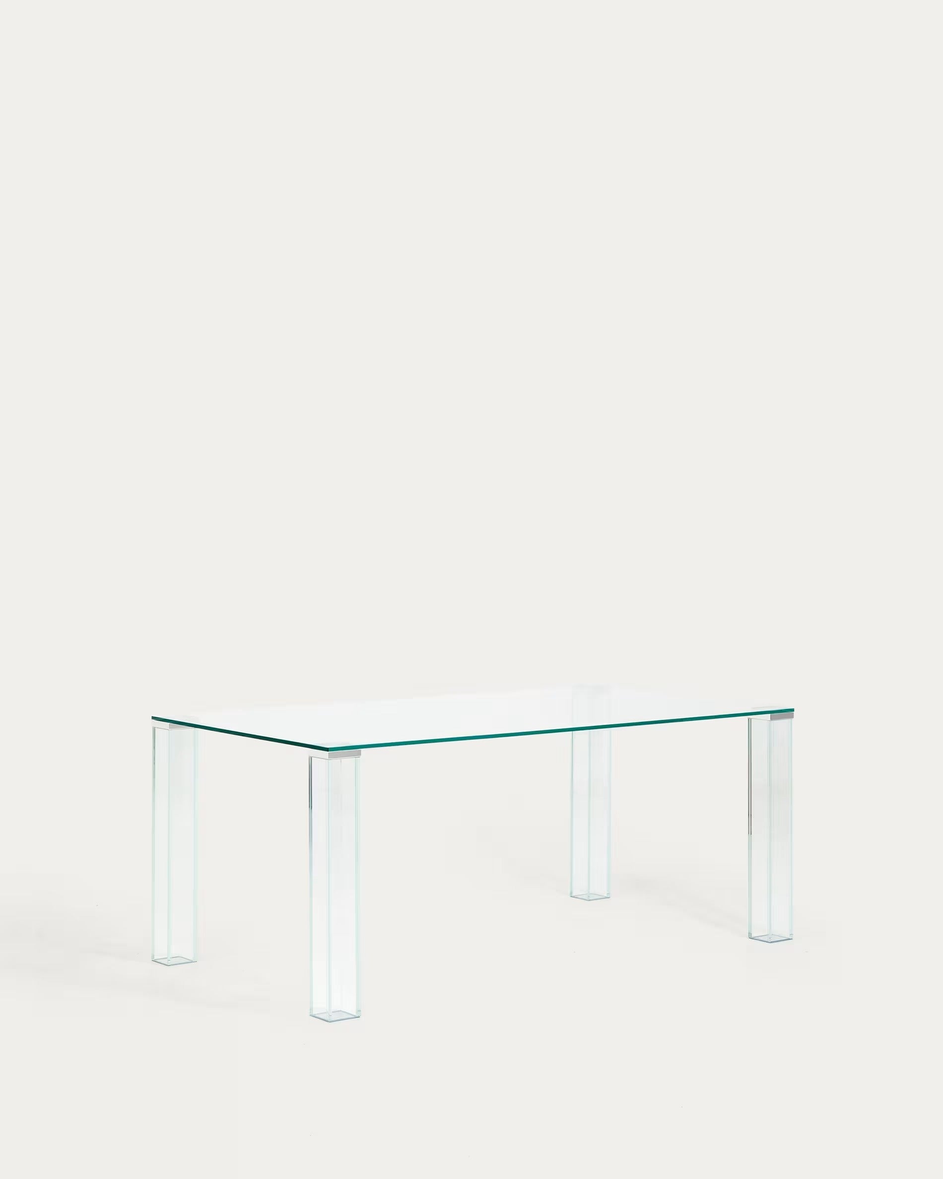 Stôl ADULARIA transparentné tvrdené sklo
