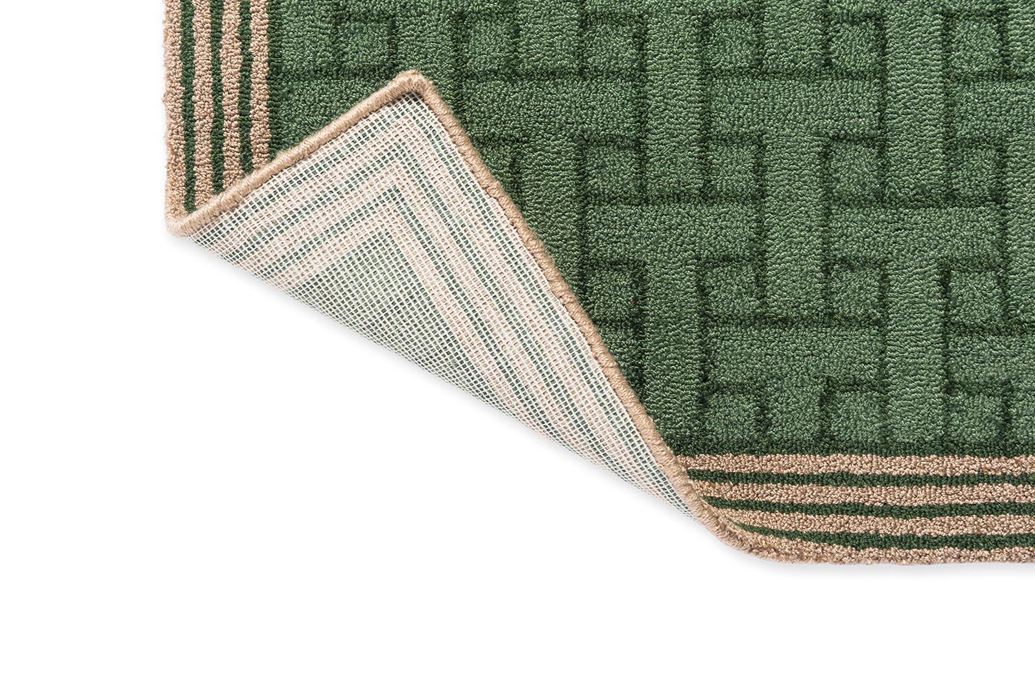 T-monogram external rug Jade green