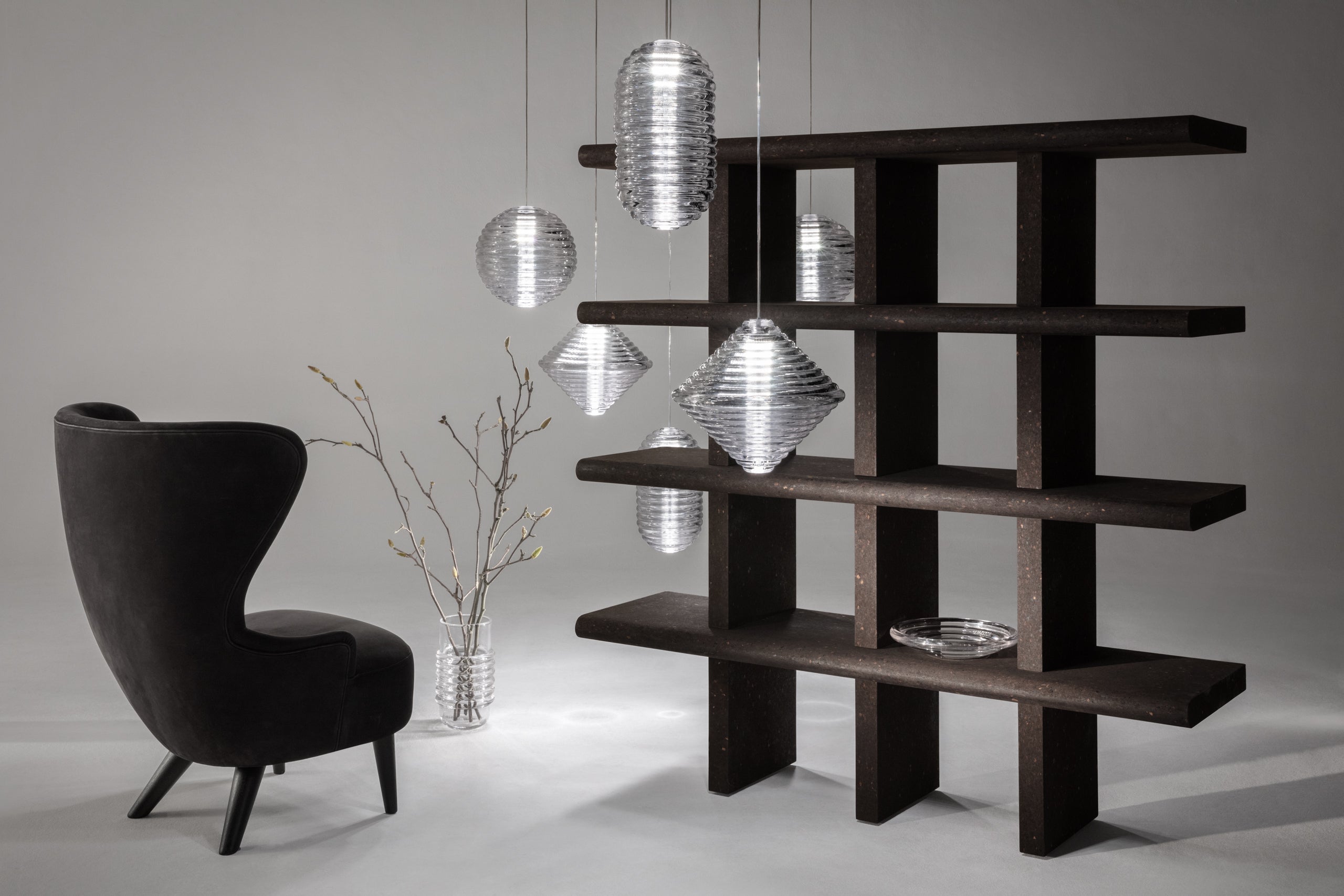 Wingback Micro Upholstered armchair