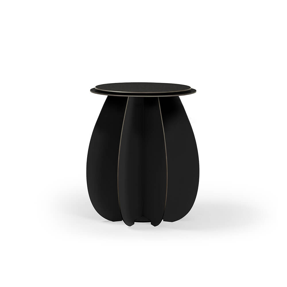 Záhradná stolička GARDENIA čierna