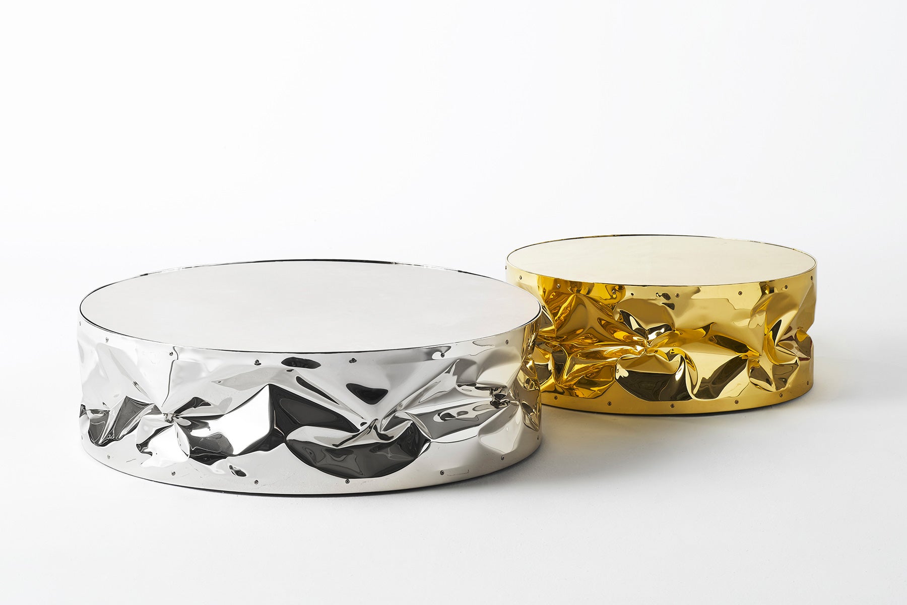 Kávový stolík TAB.ULONE zlatý