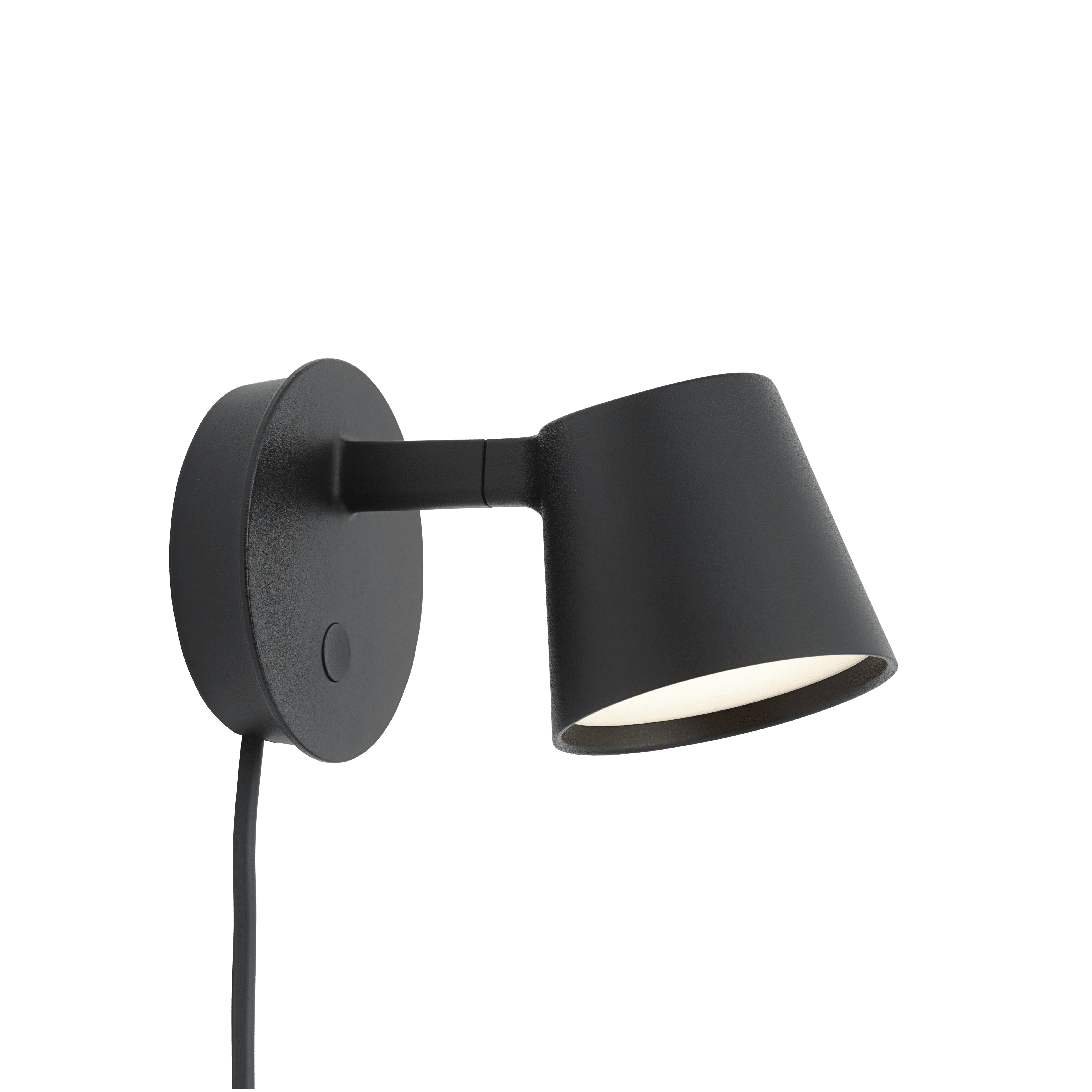 Lampa ścienna regulowana TIP czarny