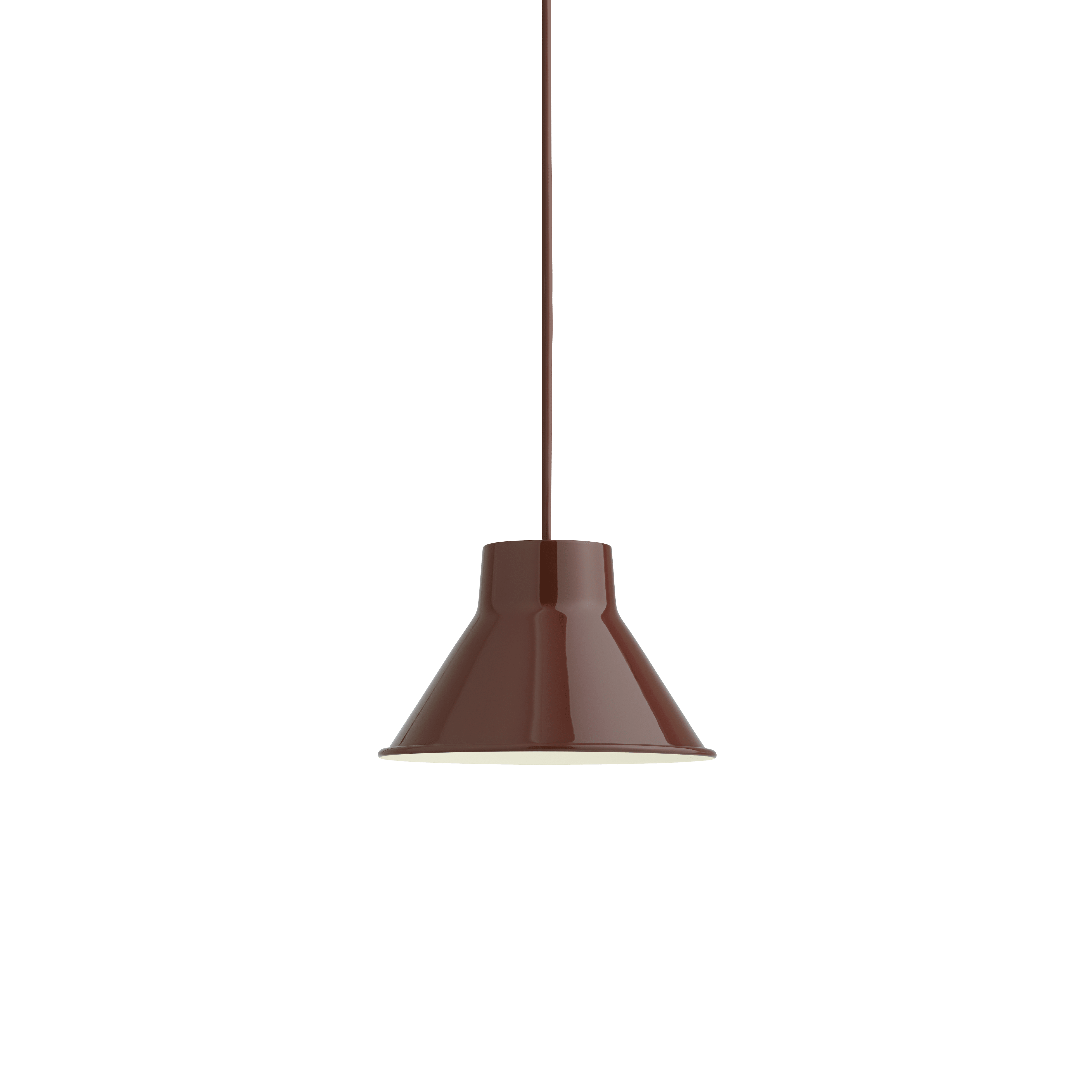 Závesná lampa TOP bordová