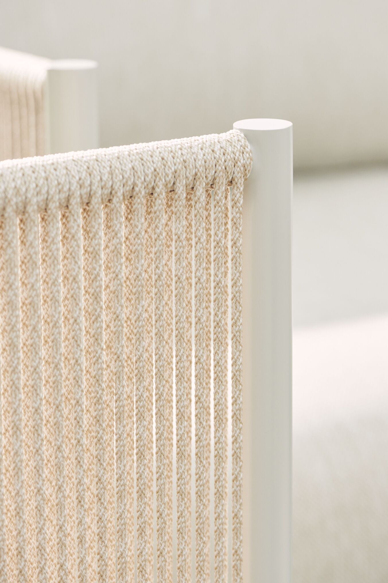 Záhradná pohovka pre 3 osoby TRACK čalúnená