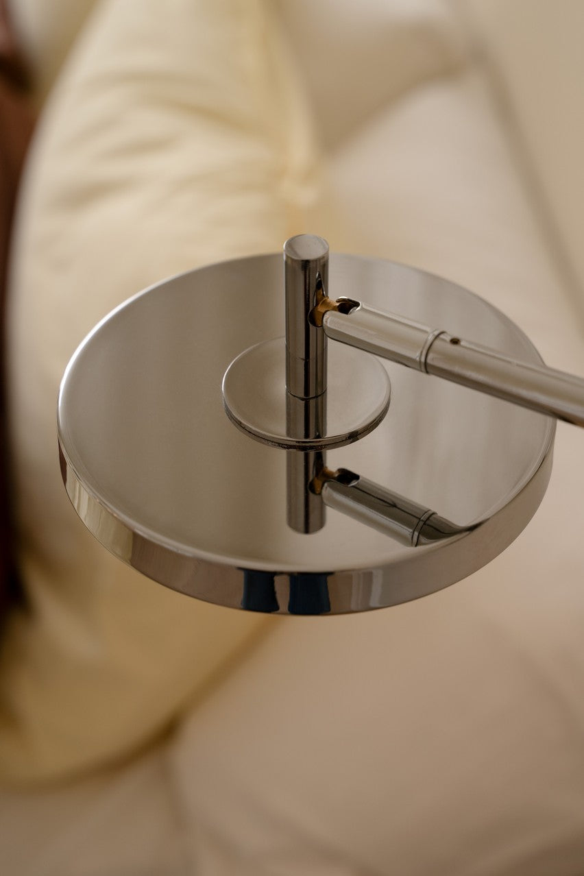 Asteria Monochrome Wall Lamp Silver