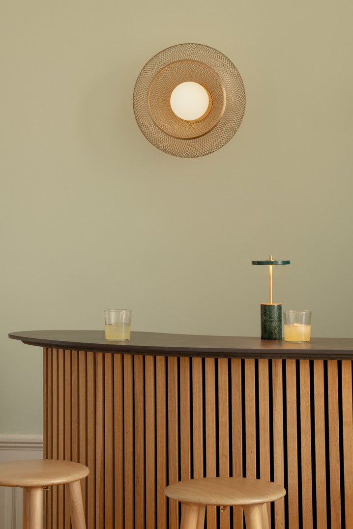 Nástenná lampa FARADAY UP zlatá