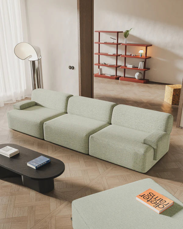 UMI Modular Sofa - Light Green Center Element