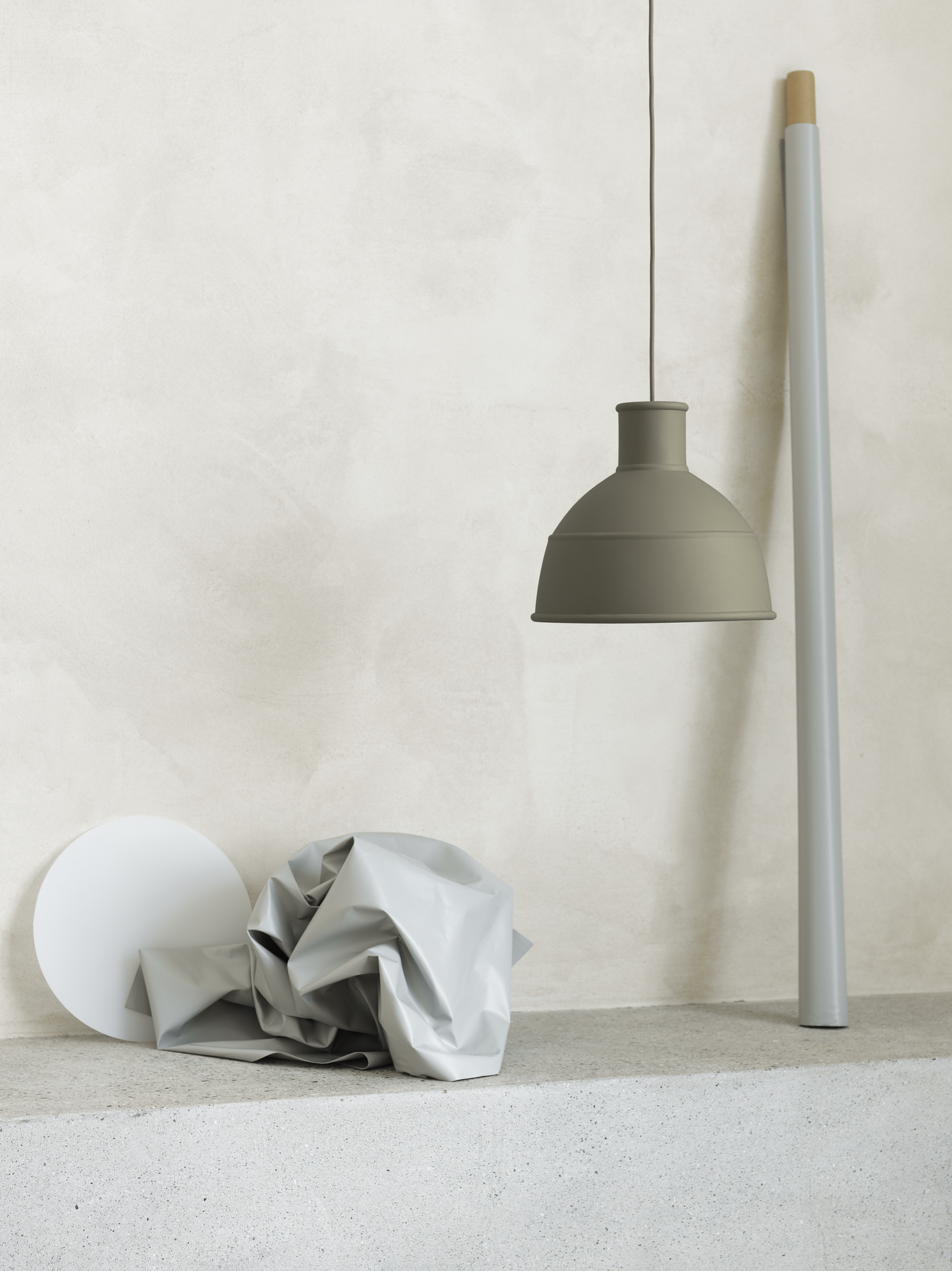 Lampa wisząca UNFOLD oliwkowy