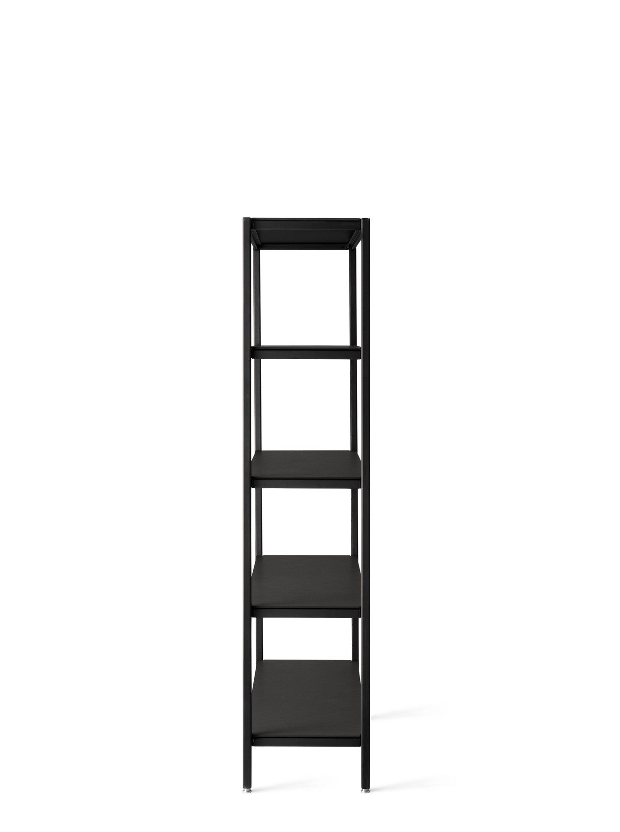 Čierny kovový regál 475