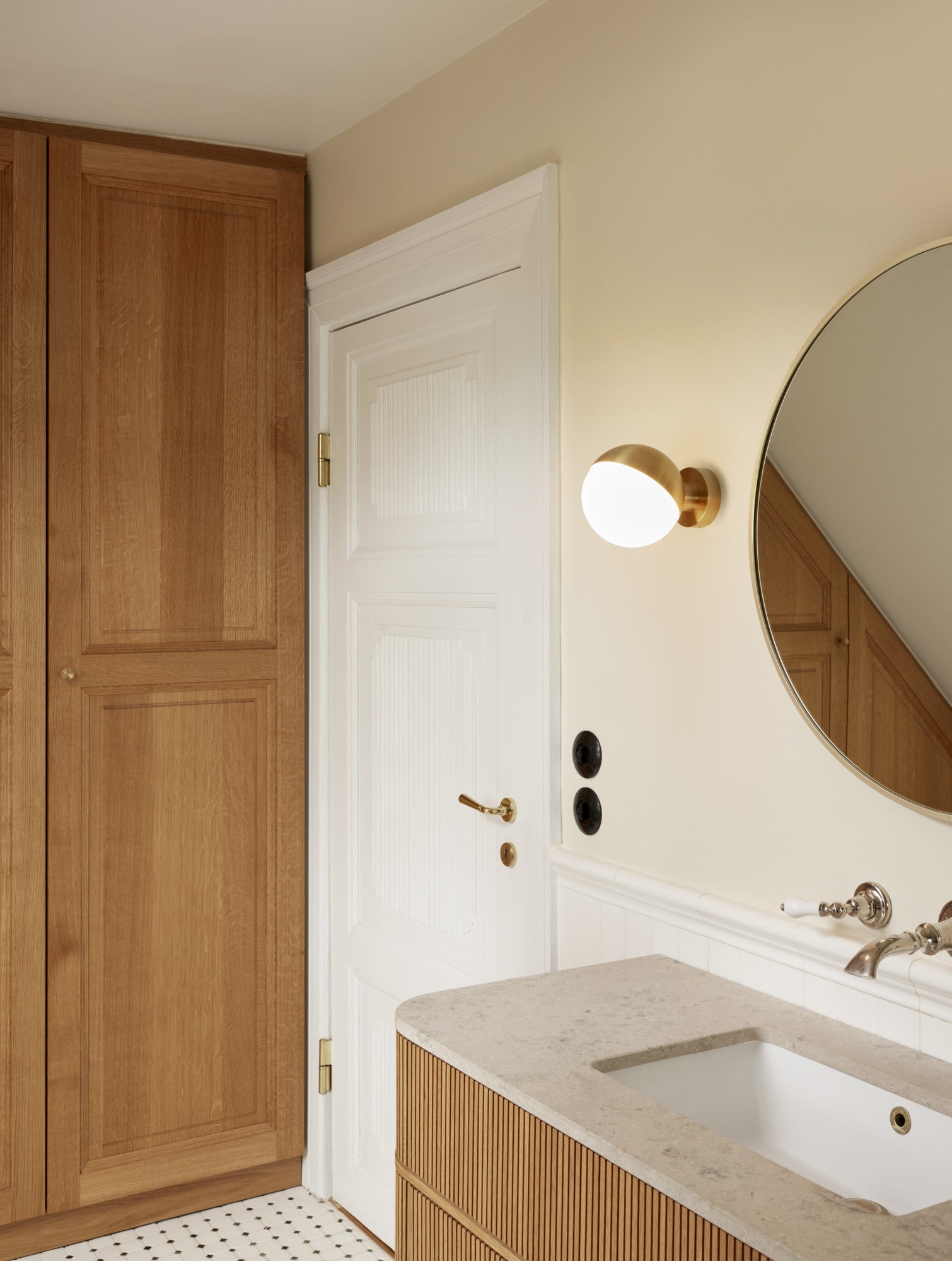 Kinkiet VL STUDIO mosadzný