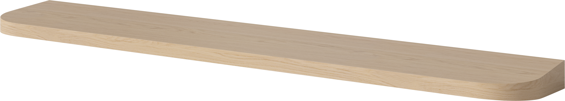 Polica VALA bielený dubový dyha