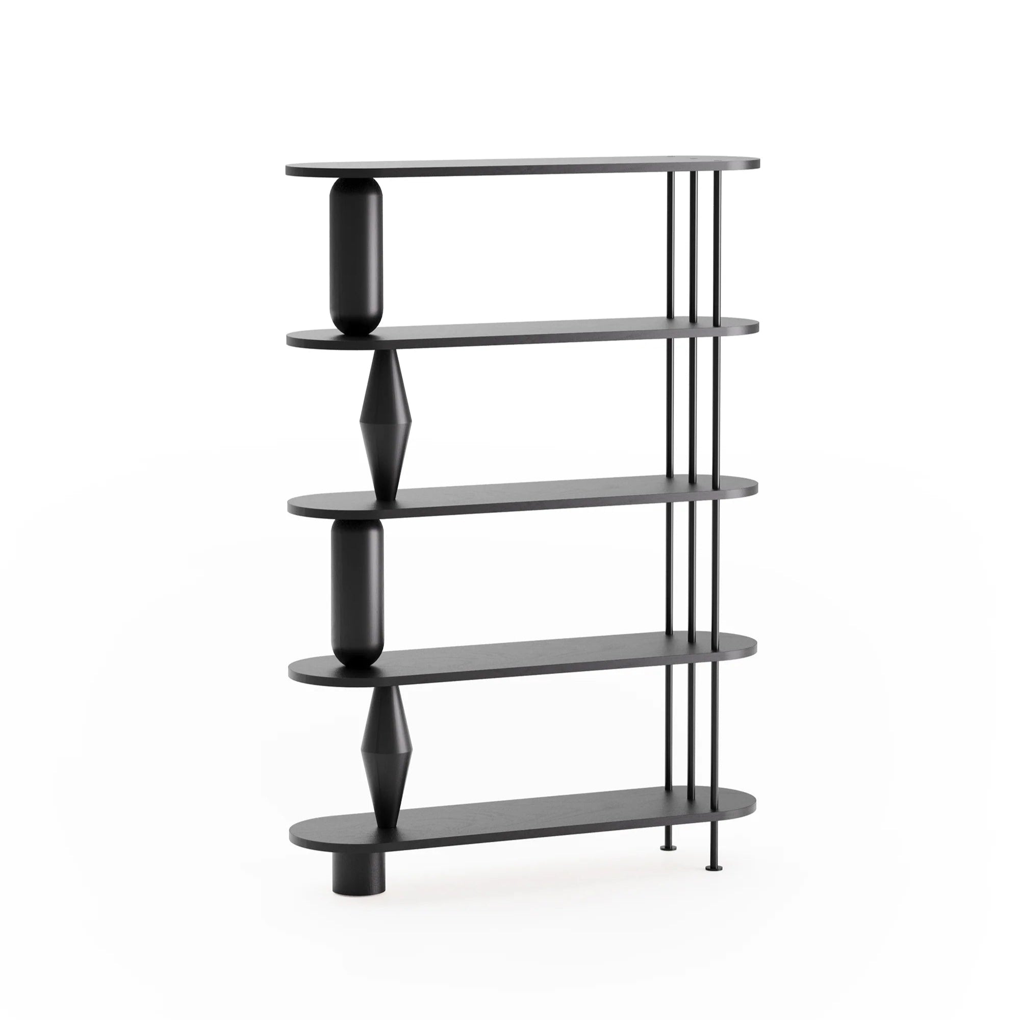 VAZOO Shelf Black Oak Wood