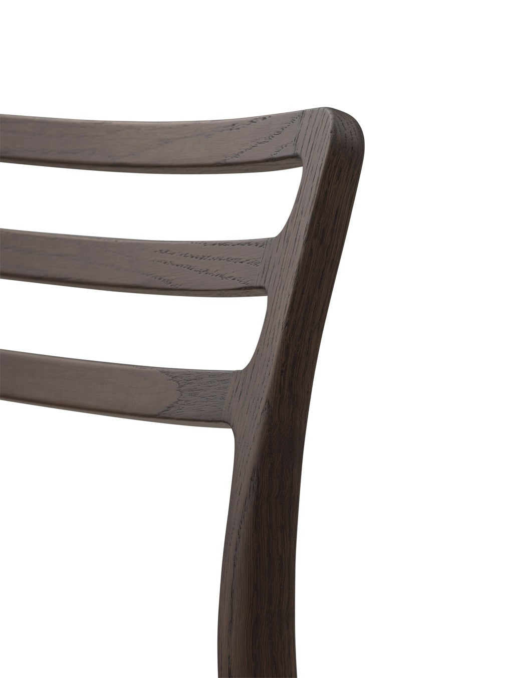 CABIN chair black leather with dark oak base [Antonina] [Amelia spr]