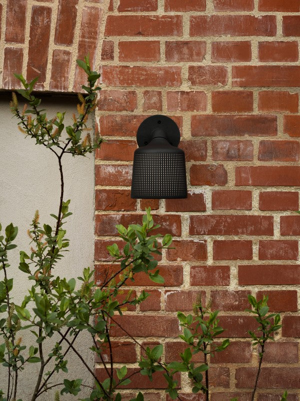 Exteriérová nástenná lampa 551 čierny kov
