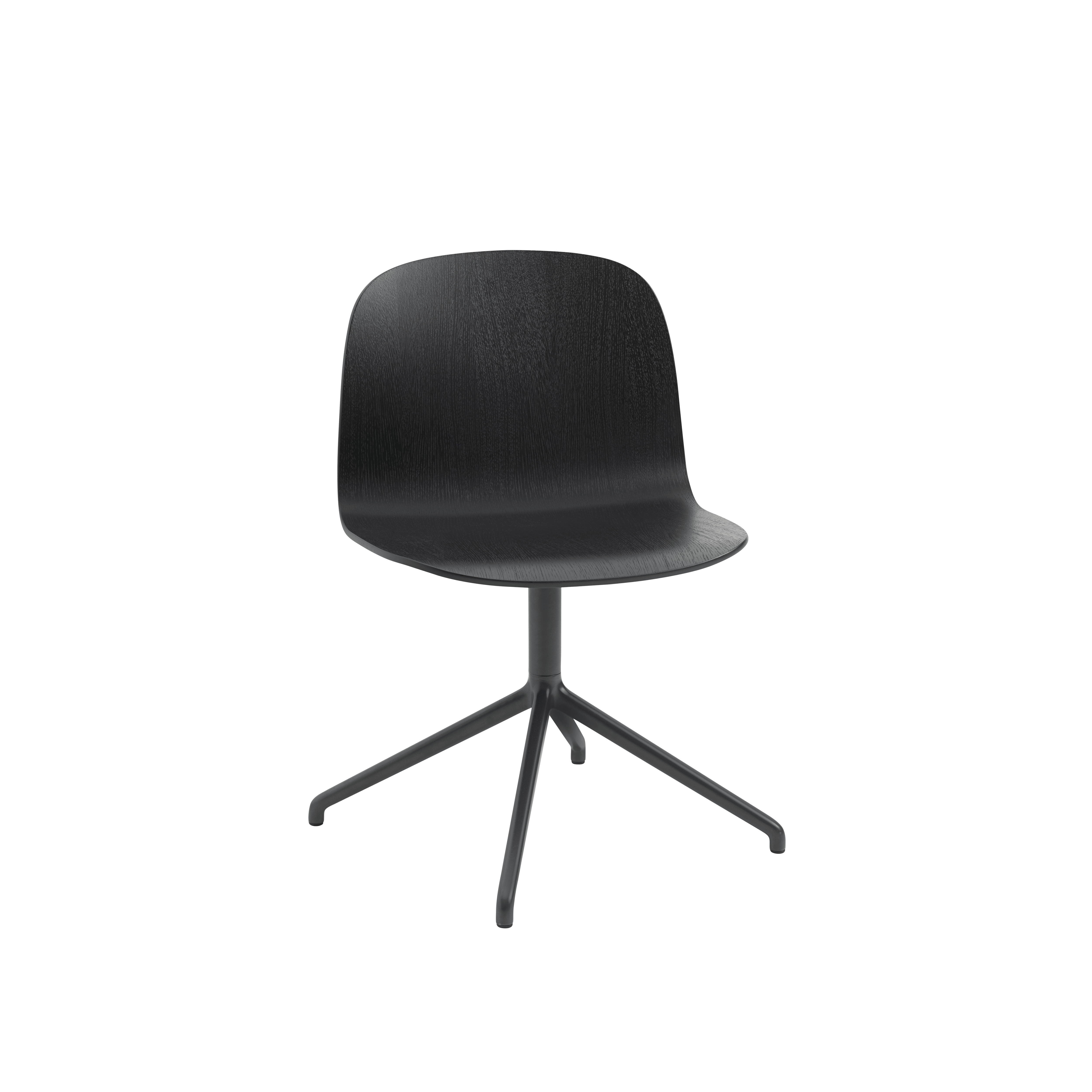 Personalizované otočné kreslo VISU WIDE s preglejkovým sedadlom