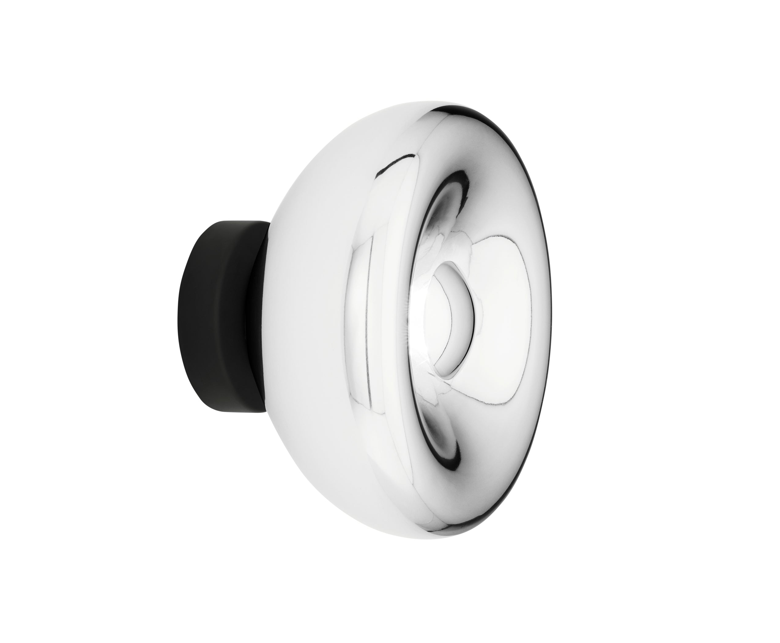 Nástenná lampa VOID strieborná