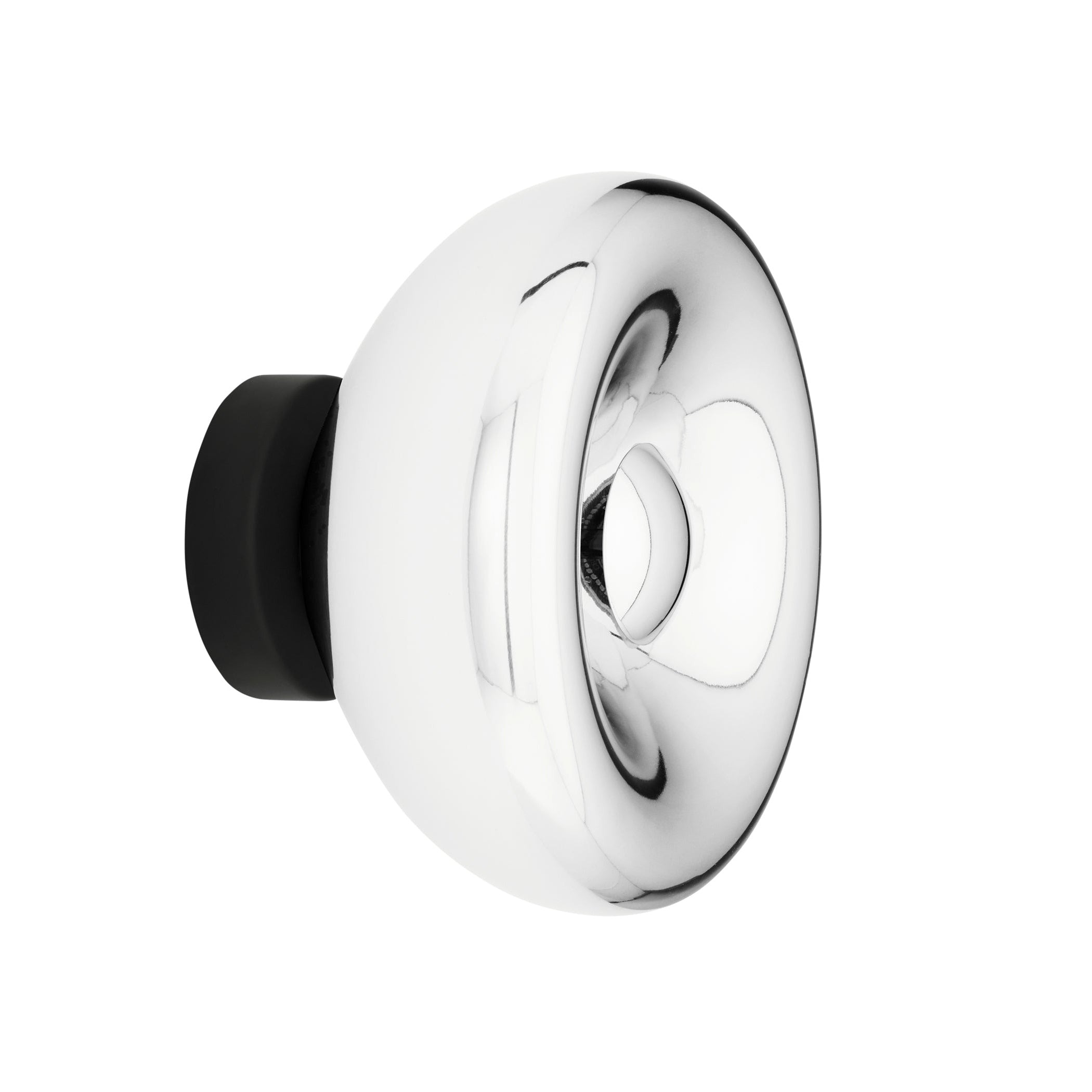 Nástenná lampa VOID strieborná