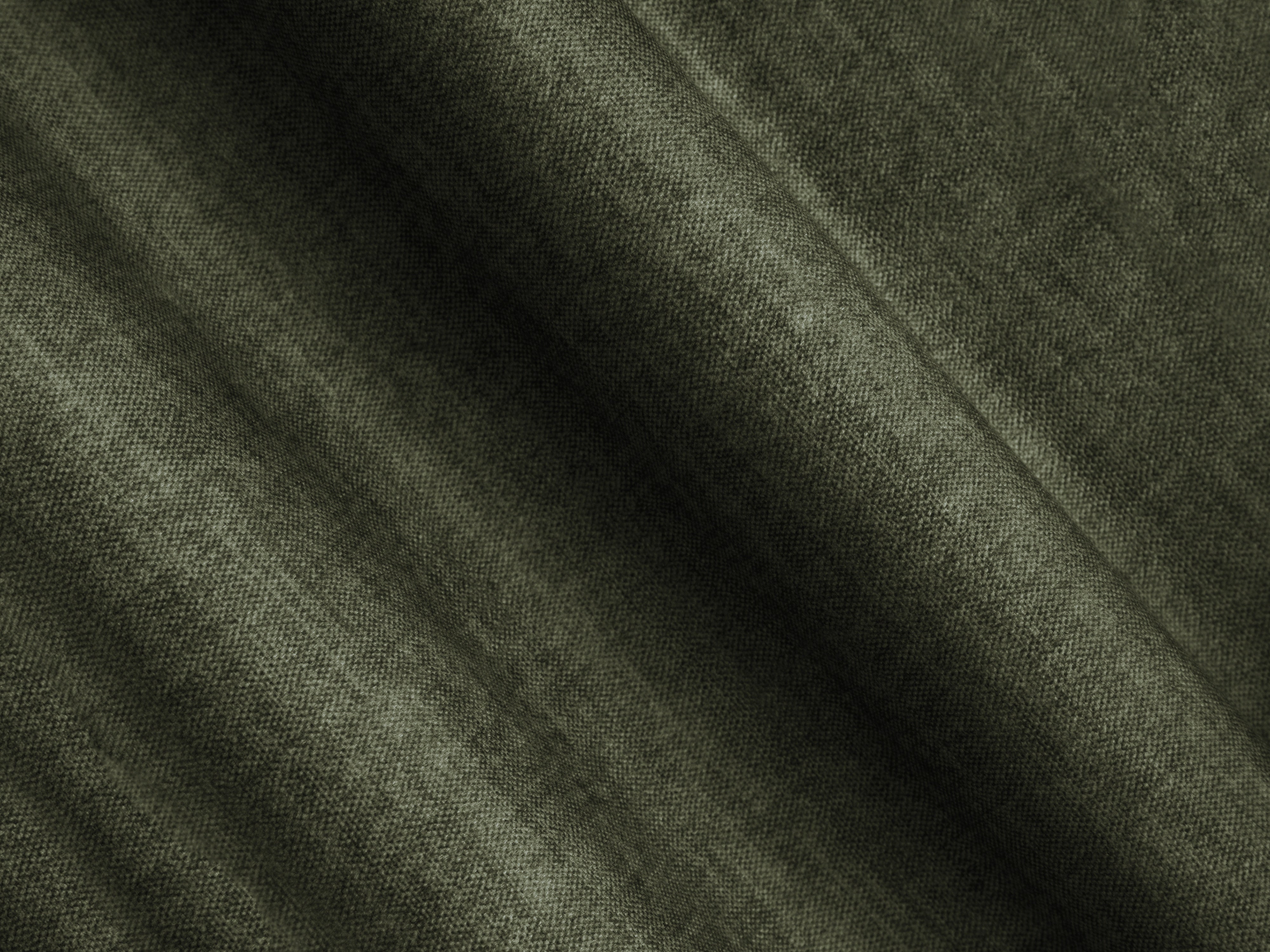 Velvet 2-Seater Sofa ROGER Olive