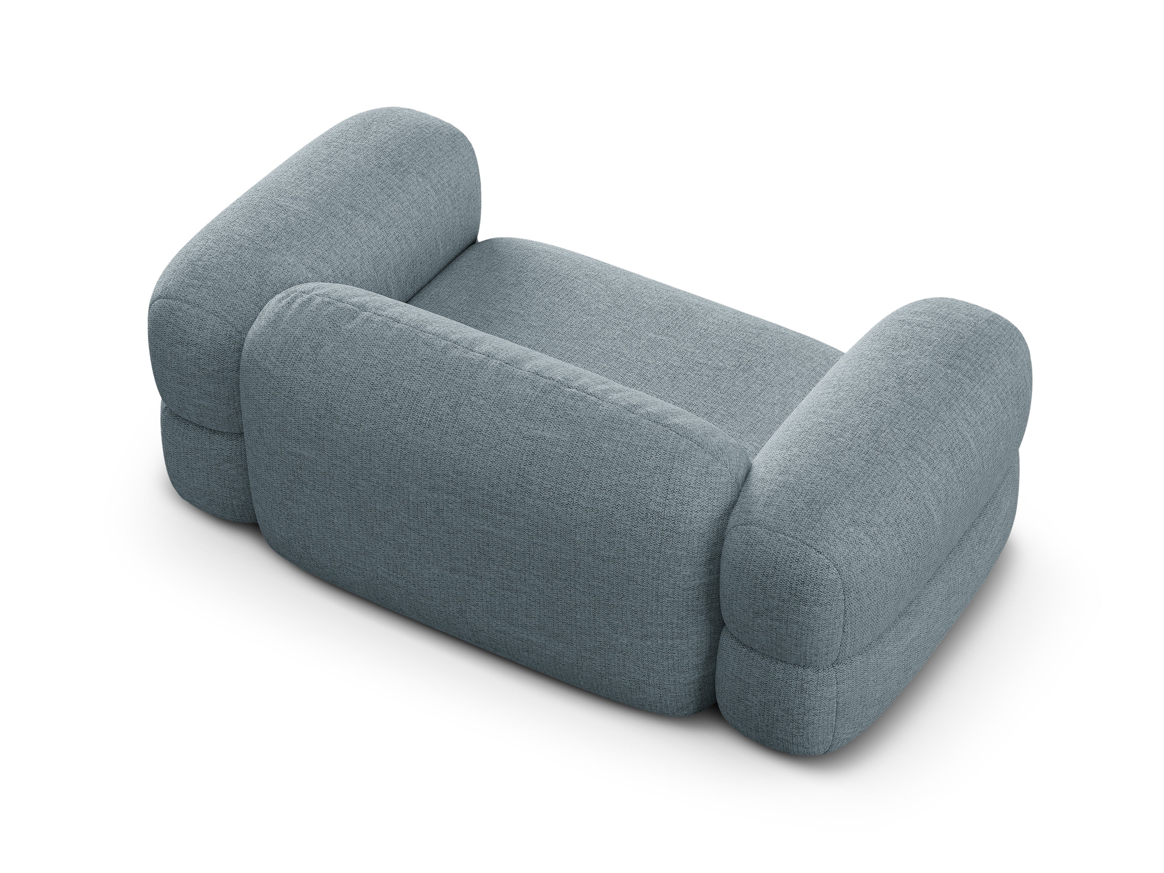 Sofa pre 2 osoby ROGER modrý szenil