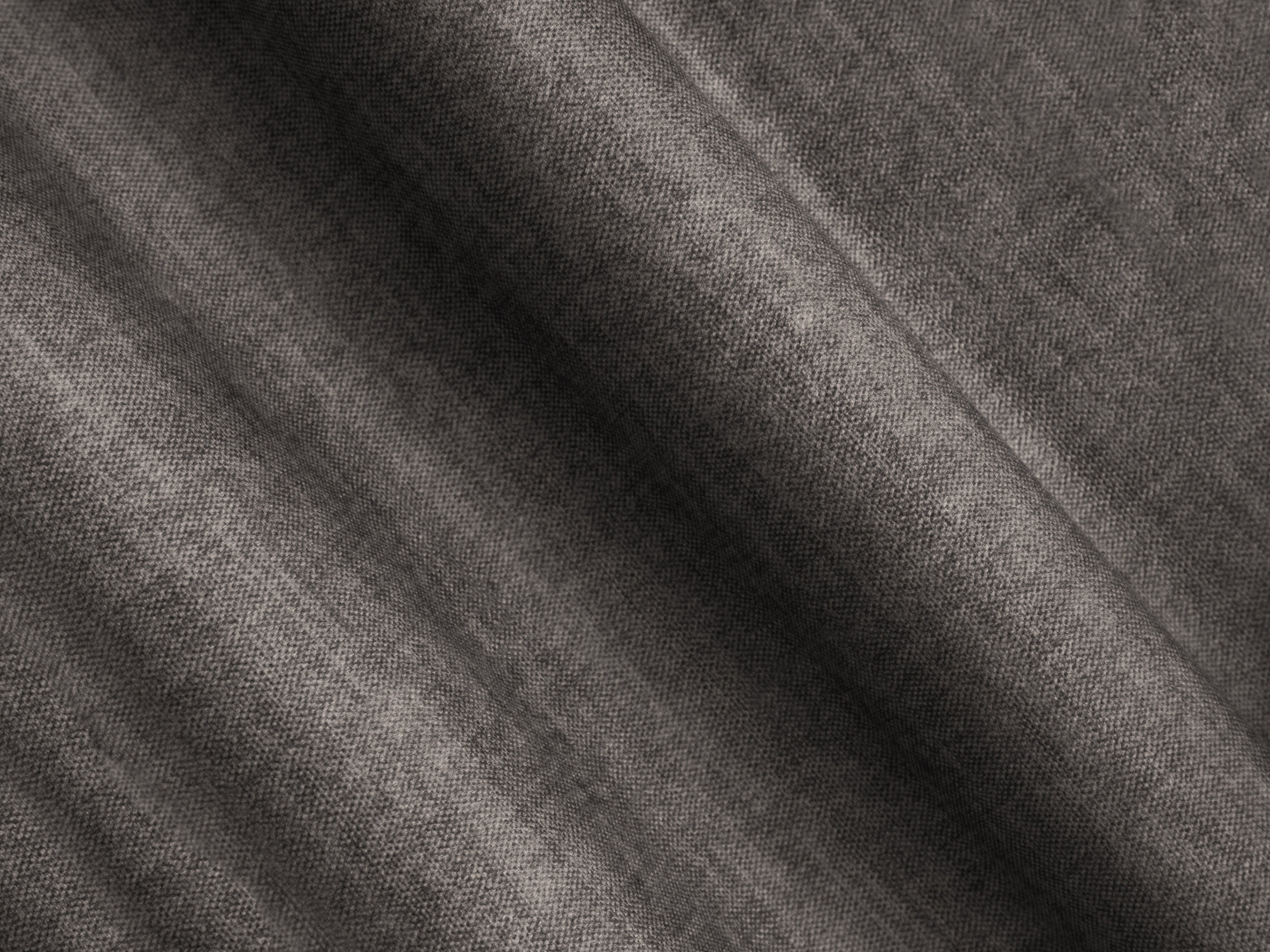 Sofa z jemného velúru 3-miestna ROGER šedá