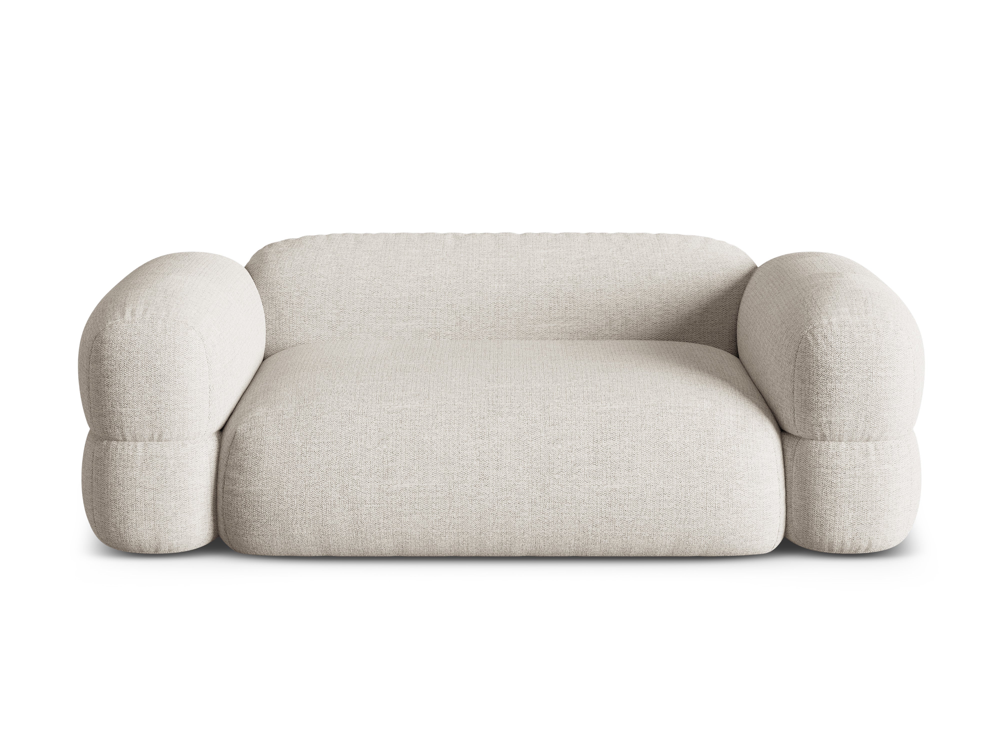 3-seater Sofa ROGER beige chenille