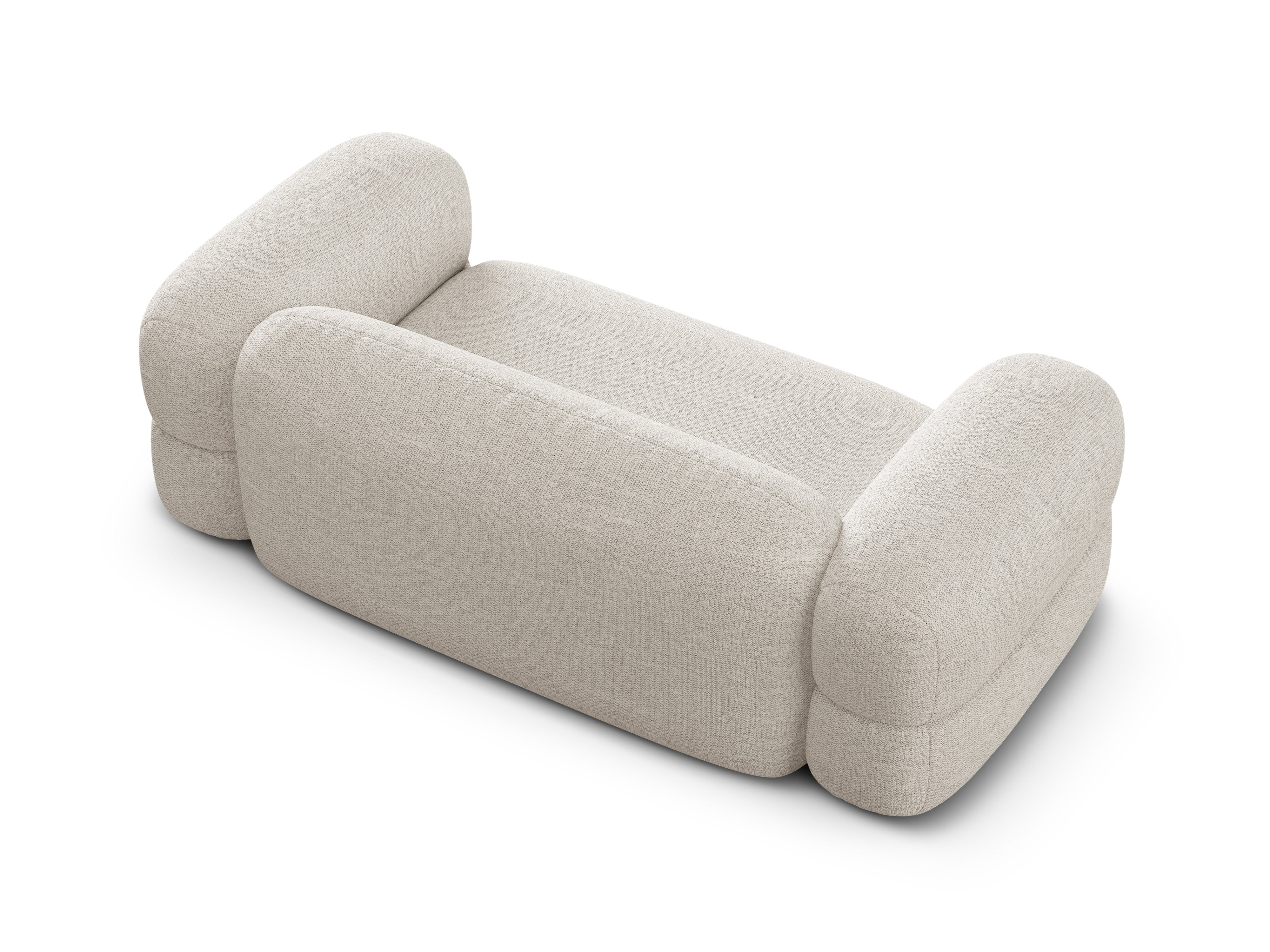 3-seater Sofa ROGER beige chenille