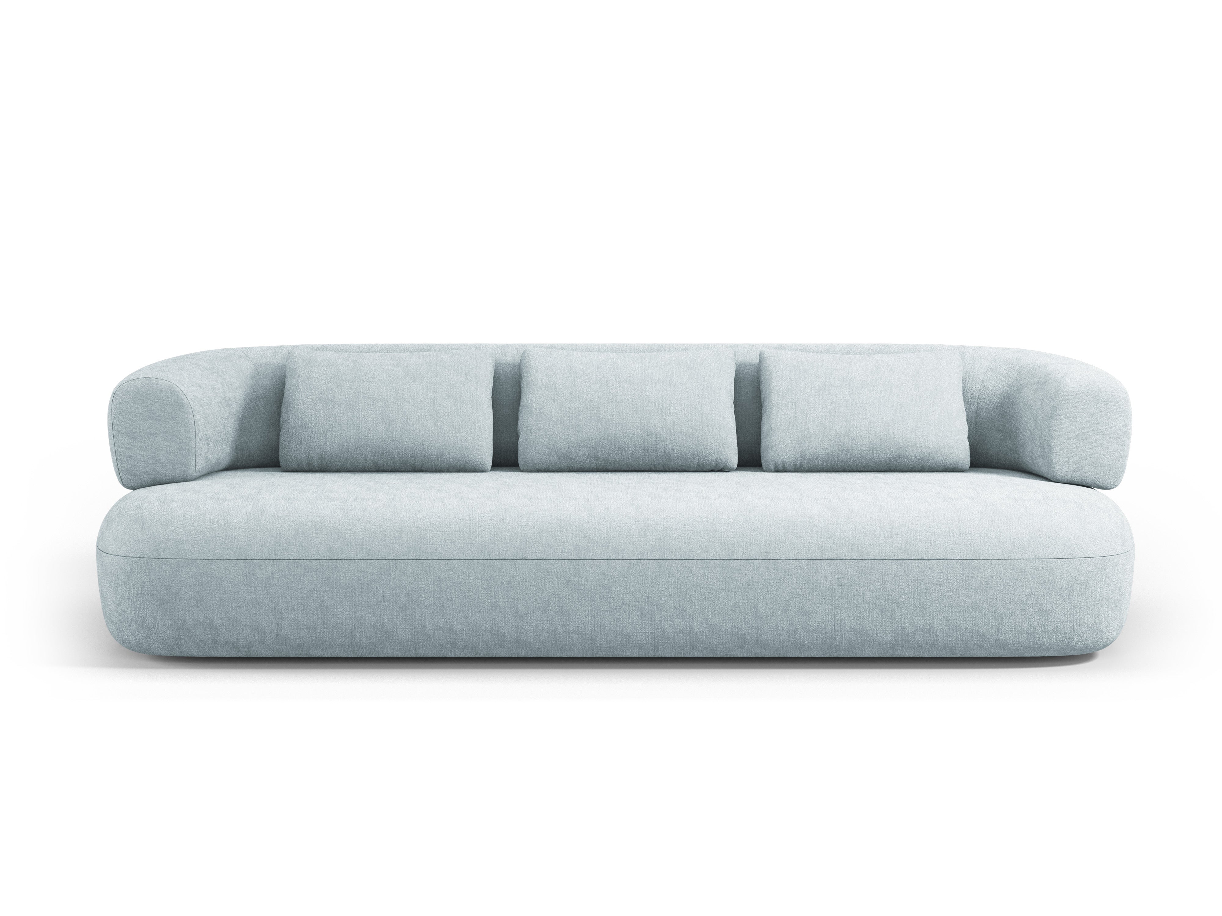 Sofa 3,5-miestna ALDRIN v modrom szenile