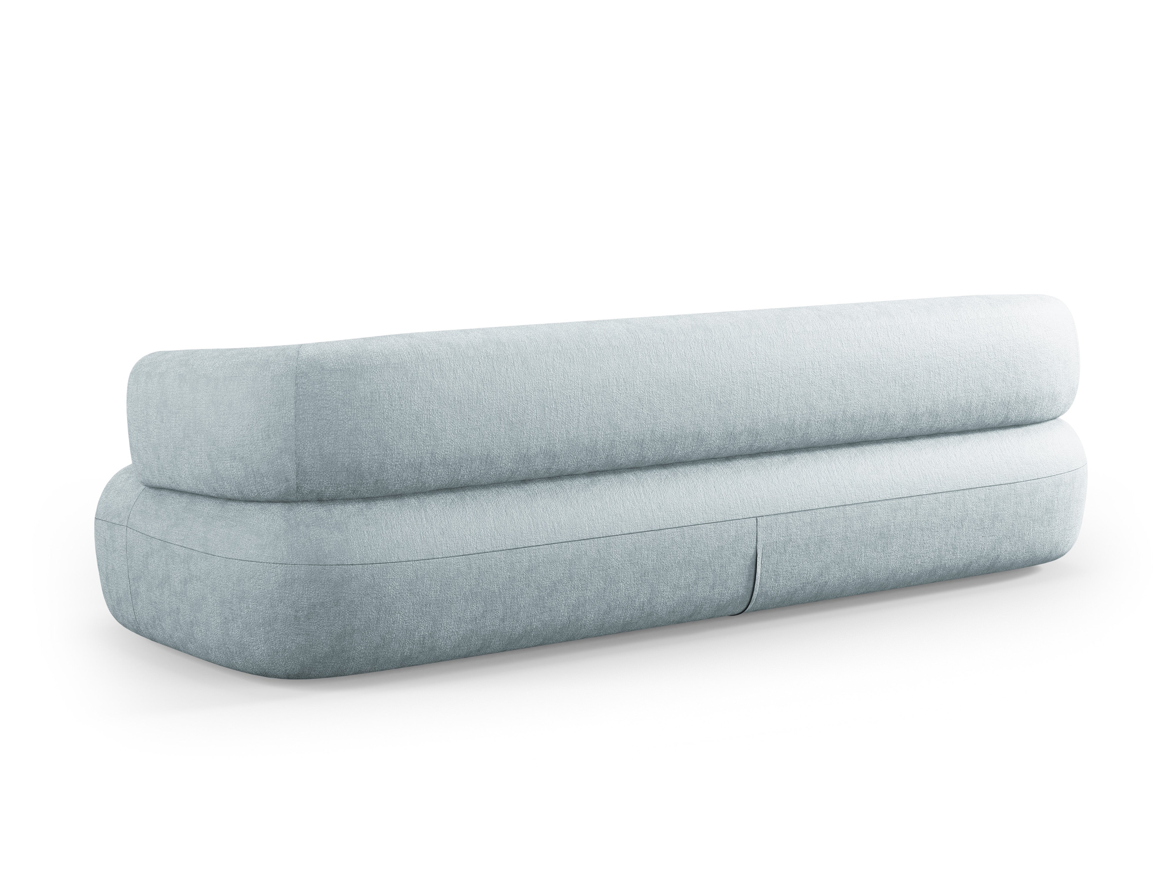 Sofa 3,5-miestna ALDRIN v modrom szenile