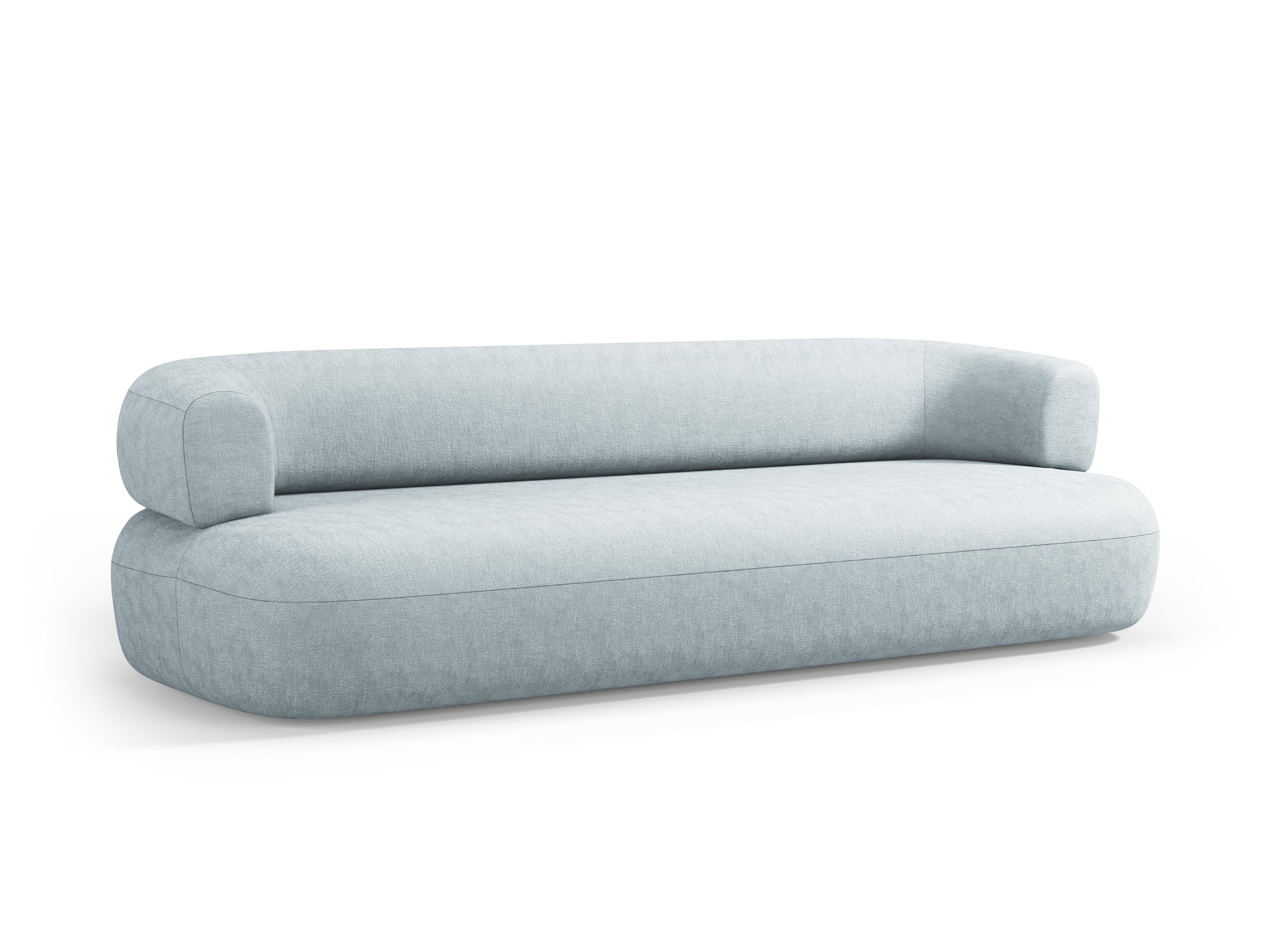 Sofa 3,5-miestna ALDRIN v modrom szenile